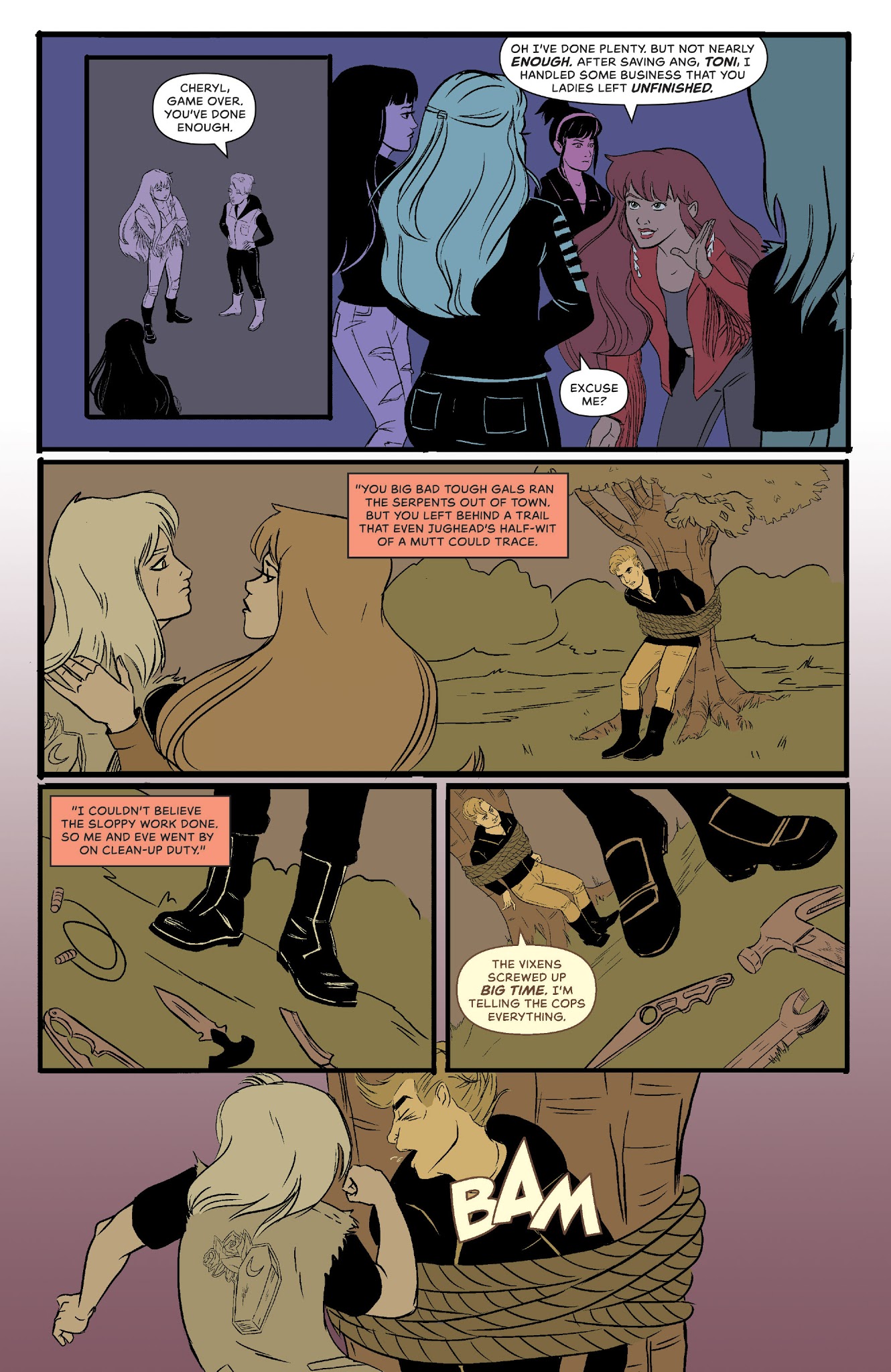 Read online Betty & Veronica: Vixens comic -  Issue #6 - 17