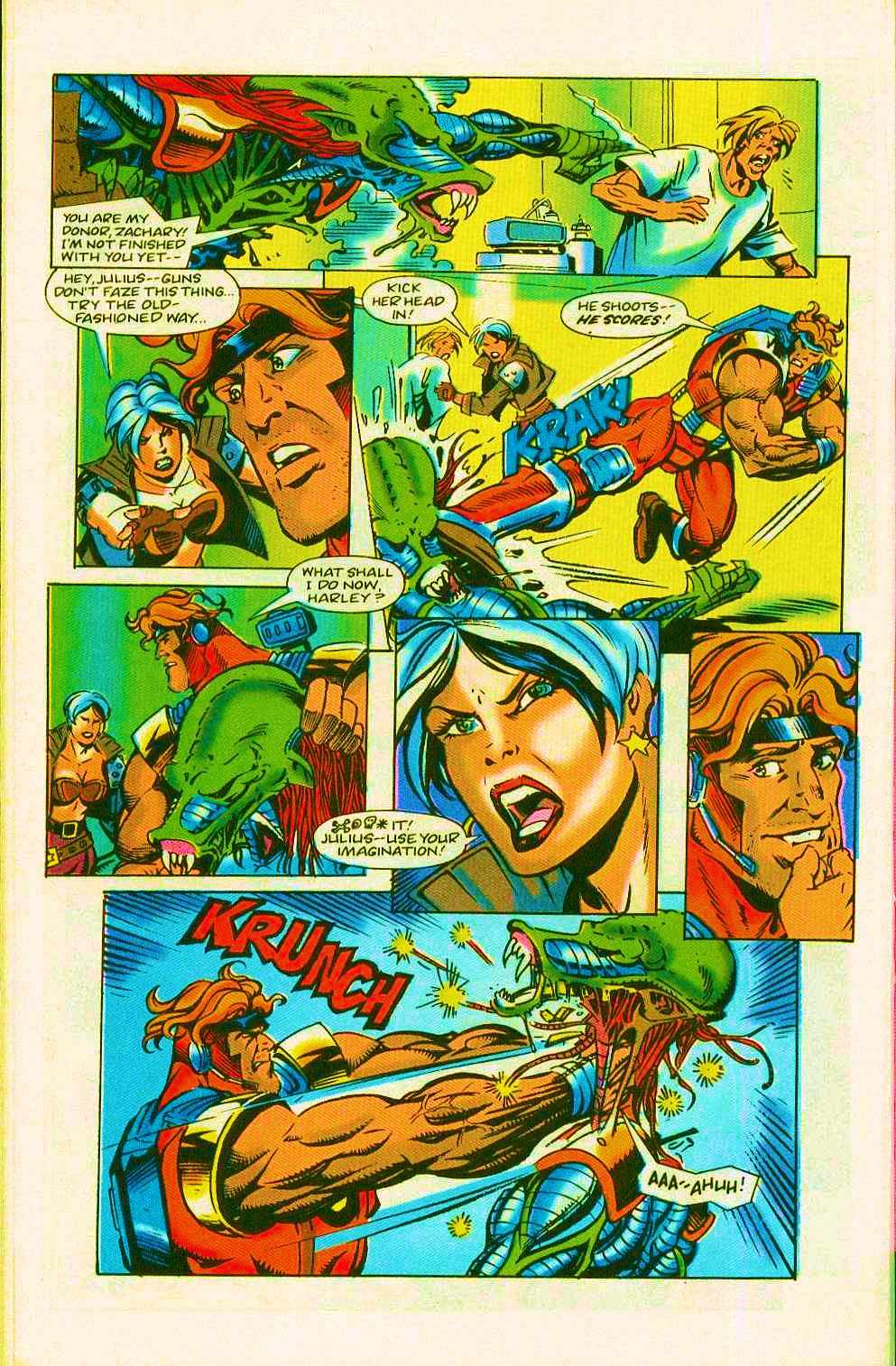 Read online Motormouth & Killpower comic -  Issue #11 - 14