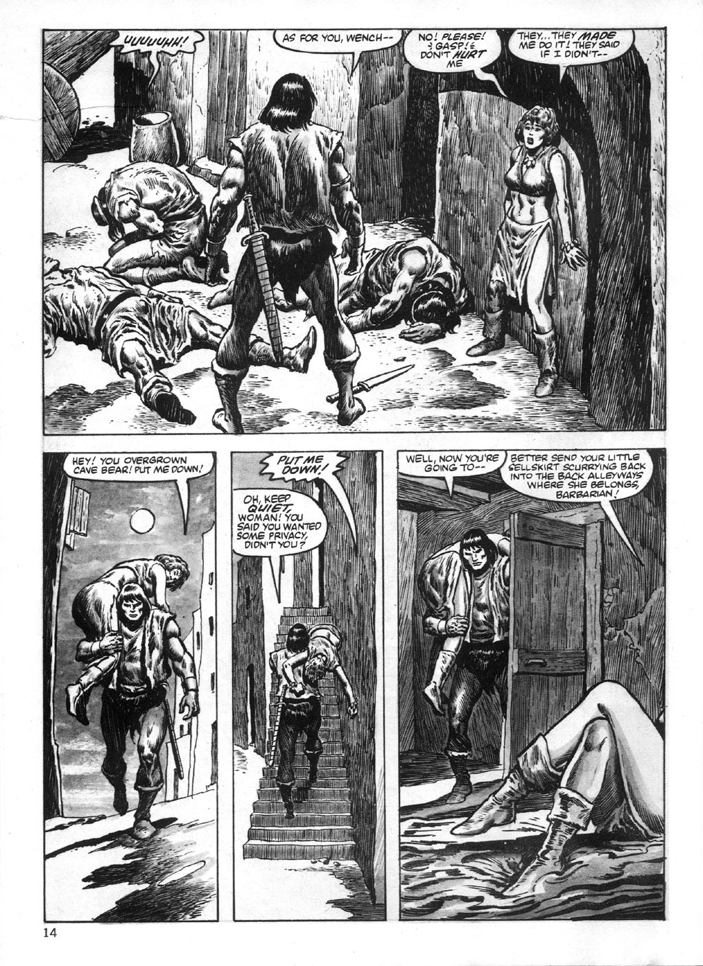 Read online The Savage Sword Of Conan comic -  Issue #95 - 14