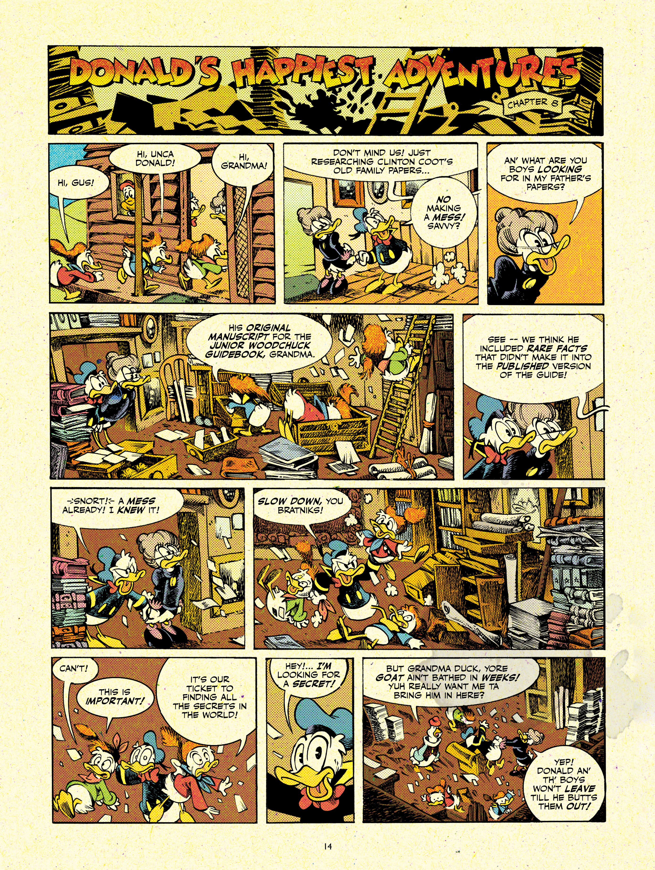 Read online Walt Disney's Donald Duck: Donald's Happiest Adventures comic -  Issue # Full - 14