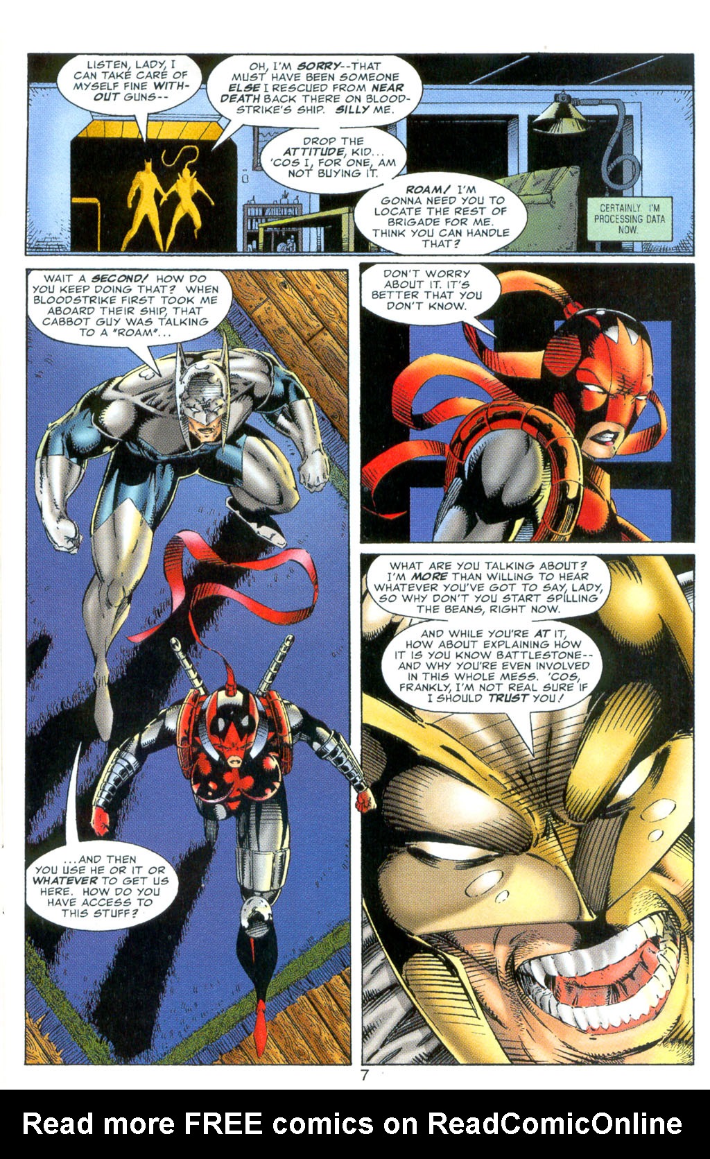 Read online Bloodstrike (1993) comic -  Issue #3 - 8