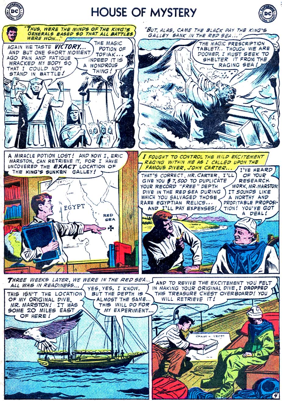 Read online House of Mystery (1951) comic -  Issue #53 - 31