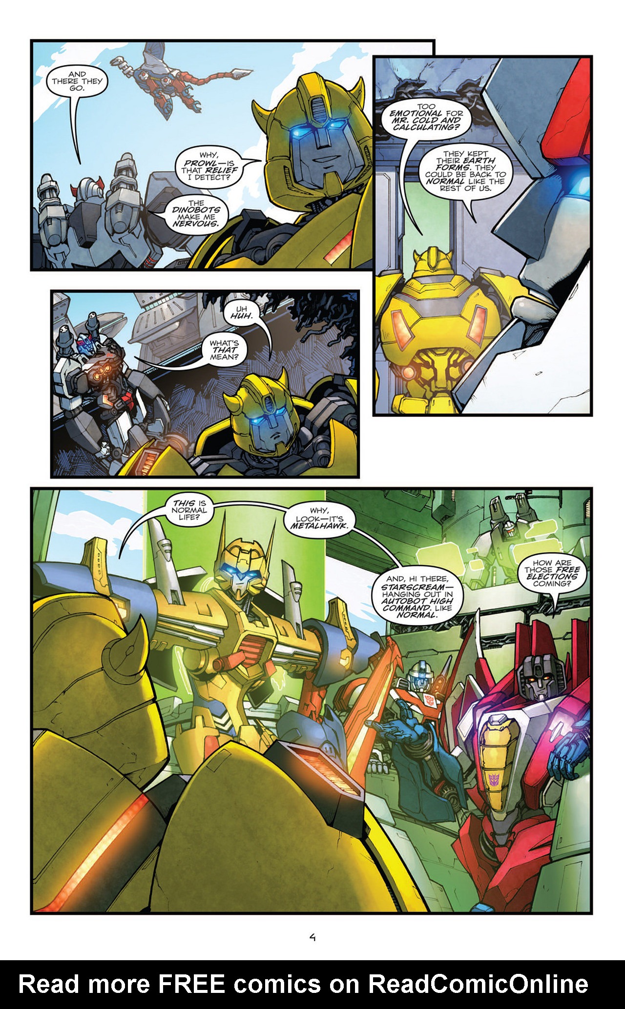 Read online Transformers: Robots In Disguise (2012) comic -  Issue #8 - 7