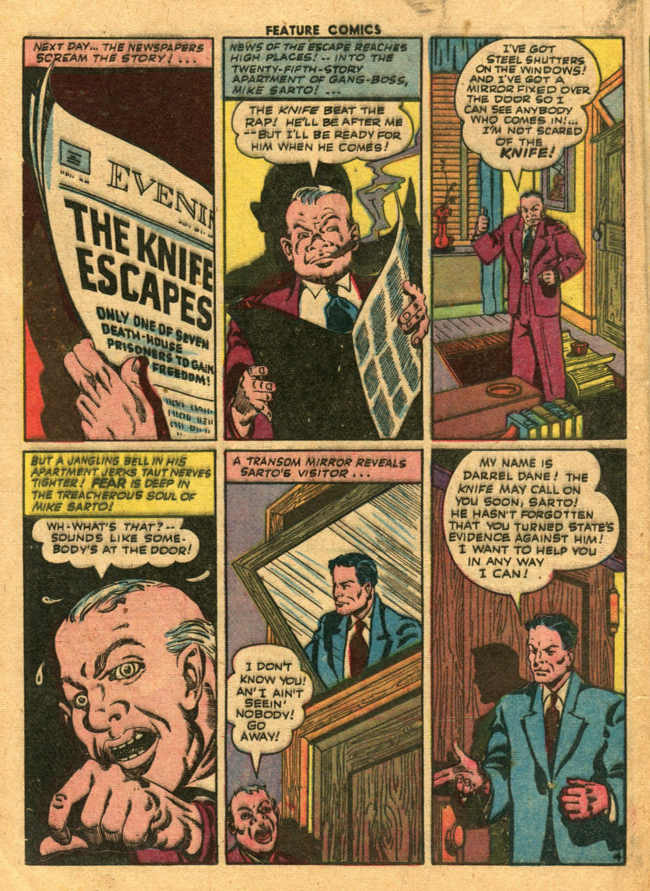 Read online Feature Comics comic -  Issue #78 - 6