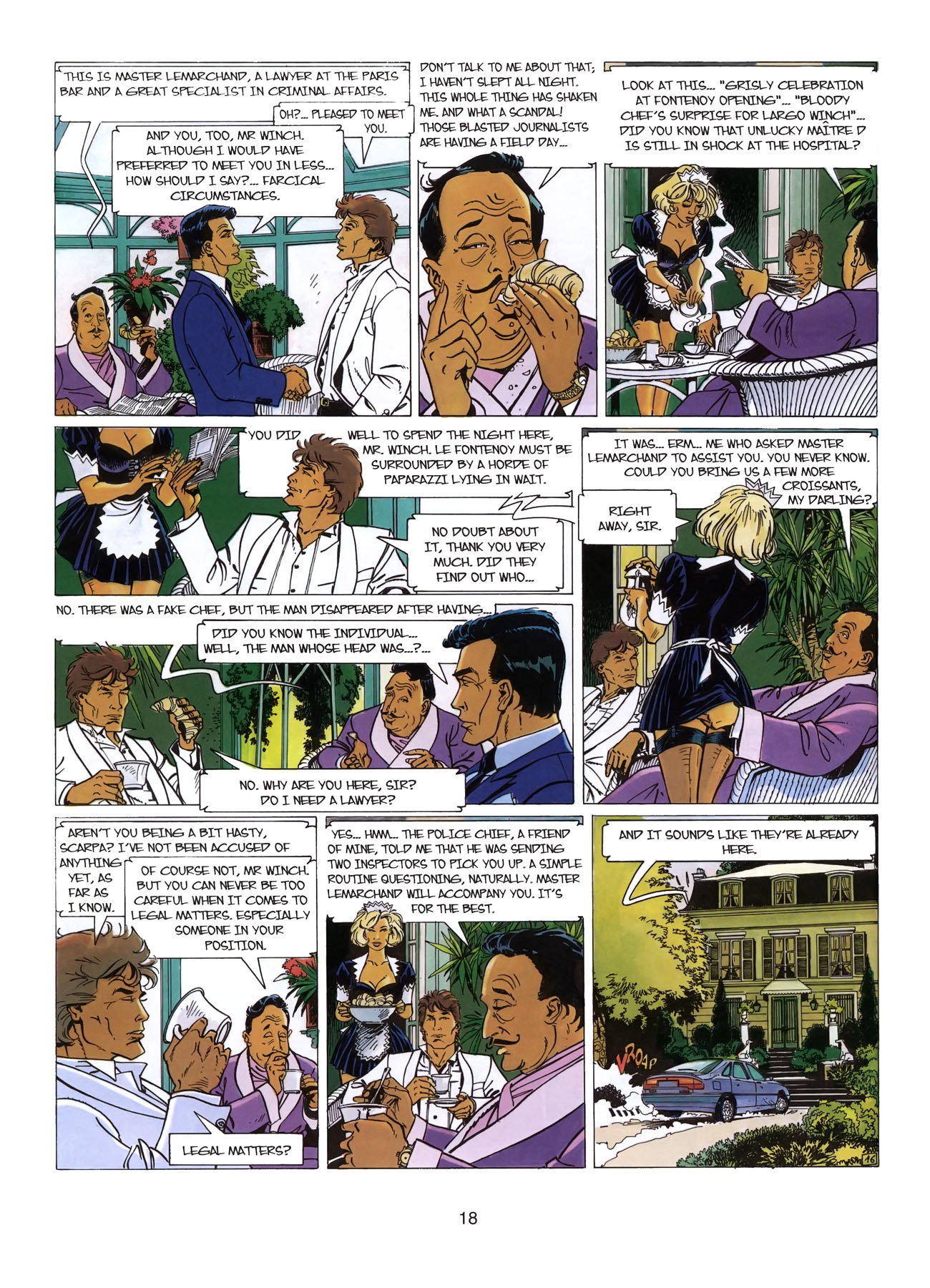 Read online Largo Winch comic -  Issue # TPB 3 - 19