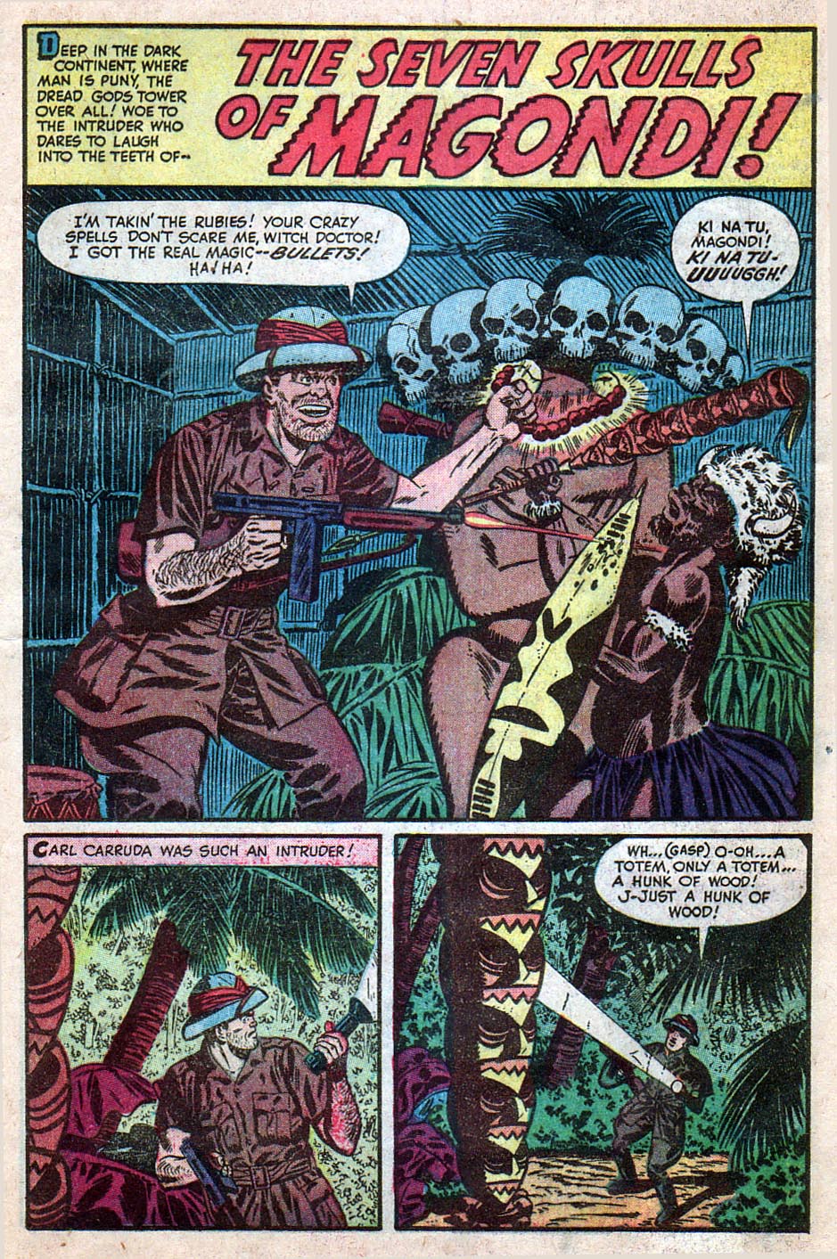 Read online Chamber of Chills (1951) comic -  Issue #6 - 14