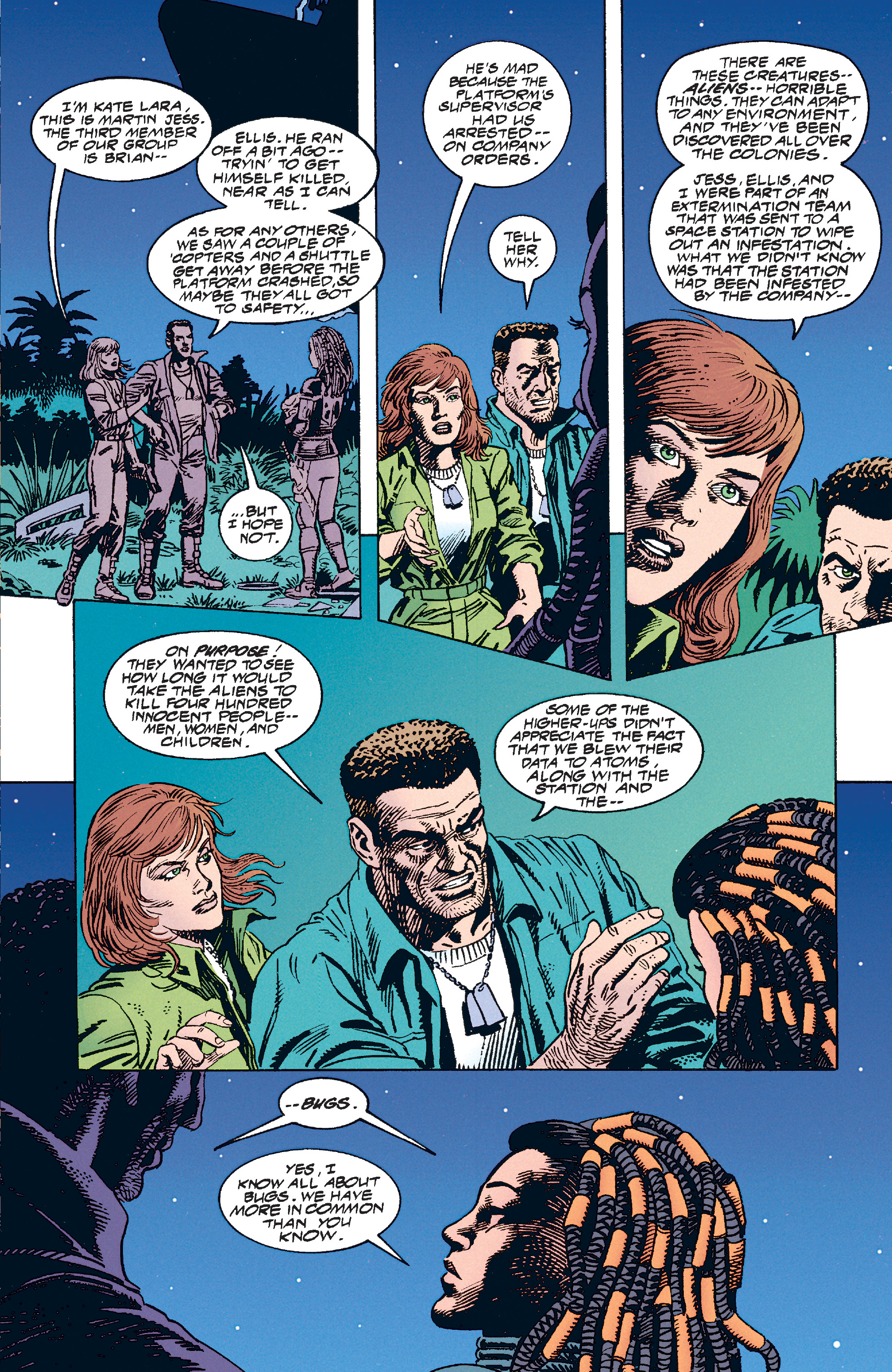 Read online Aliens vs. Predator: The Essential Comics comic -  Issue # TPB 1 (Part 3) - 61