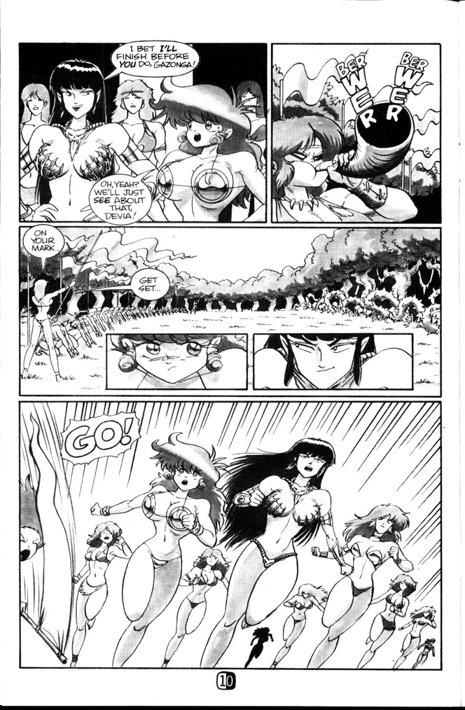 Read online Amazon Gazonga: Bad Girls Of The Jungle comic -  Issue # Full - 12