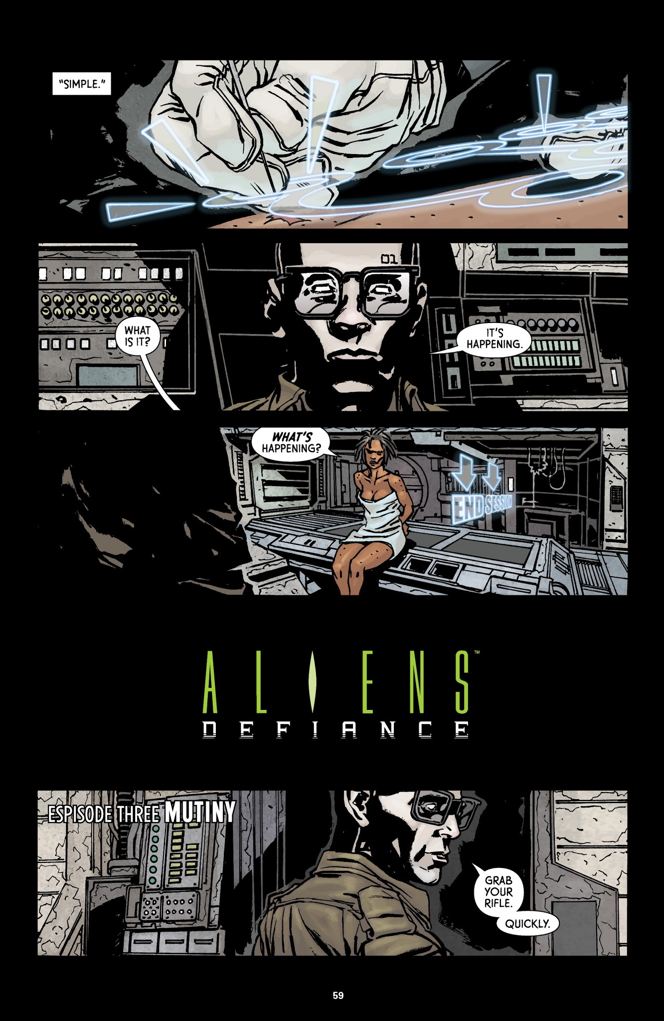 Read online Aliens: Defiance comic -  Issue # _TPB 1 - 58