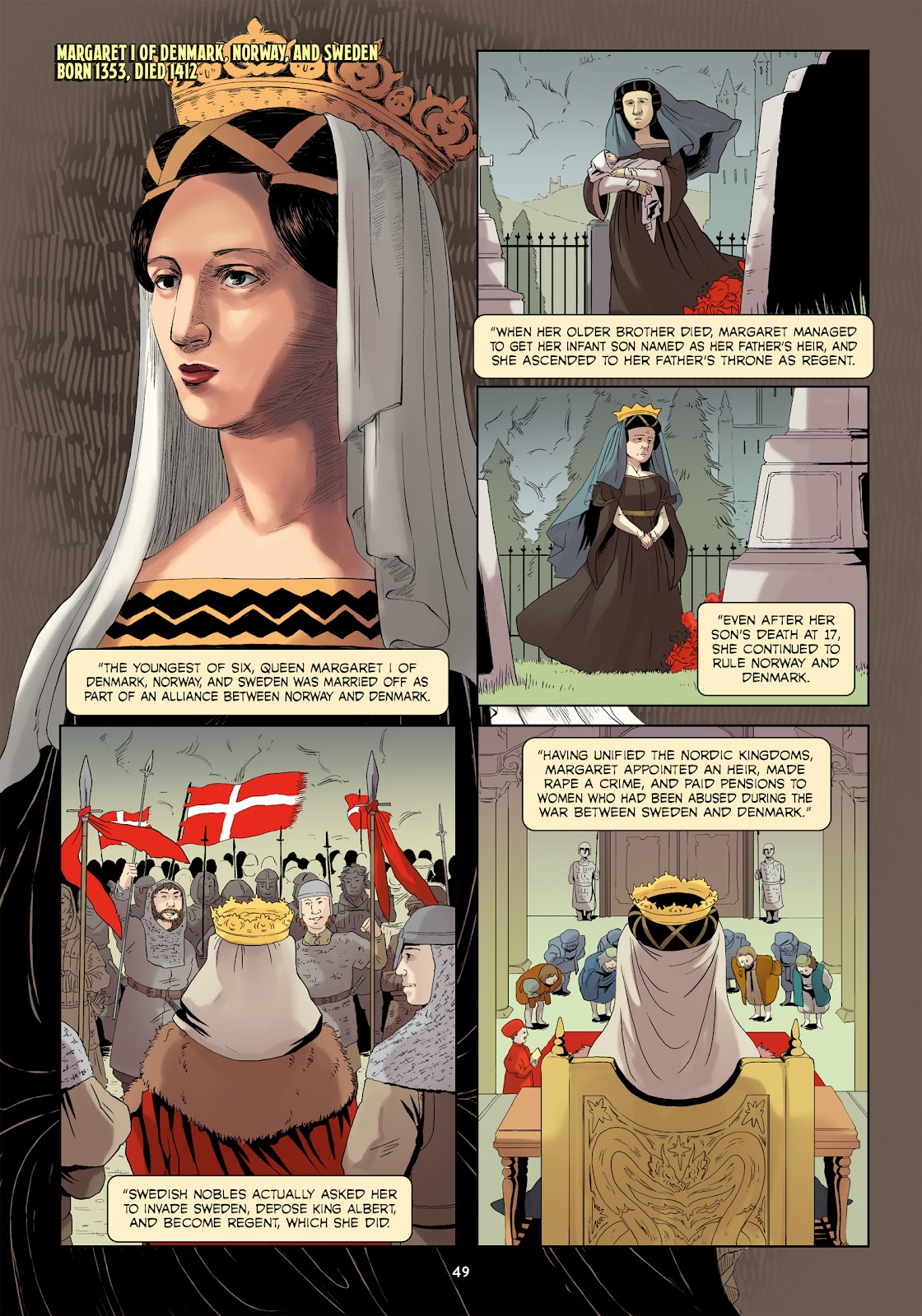 Amazons, Abolitionists, and Activists: A Graphic History of Women's Fight for Their Rights issue TPB (Part 1) - Page 52