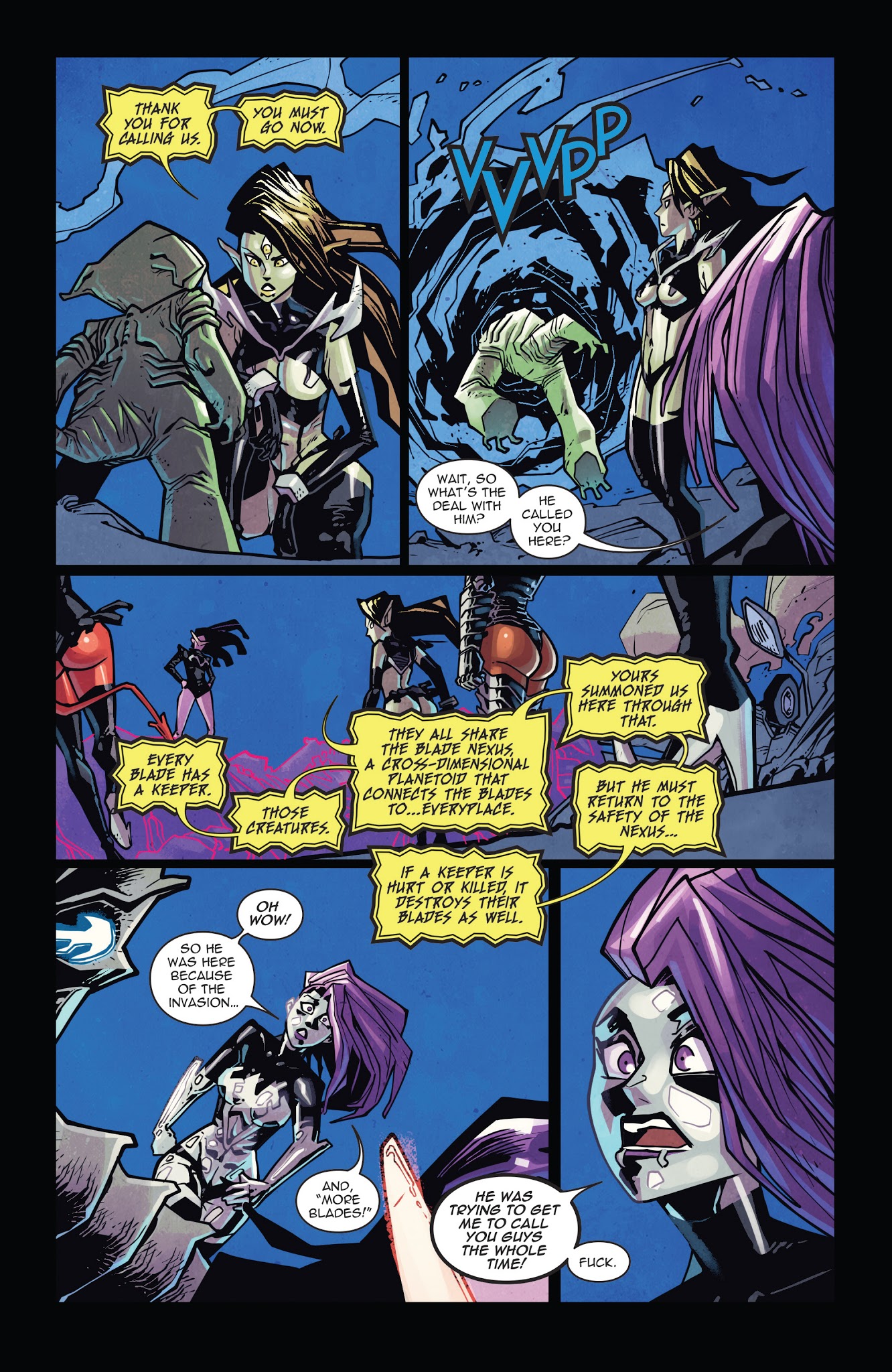 Read online Vampblade Season 2 comic -  Issue #11 - 17