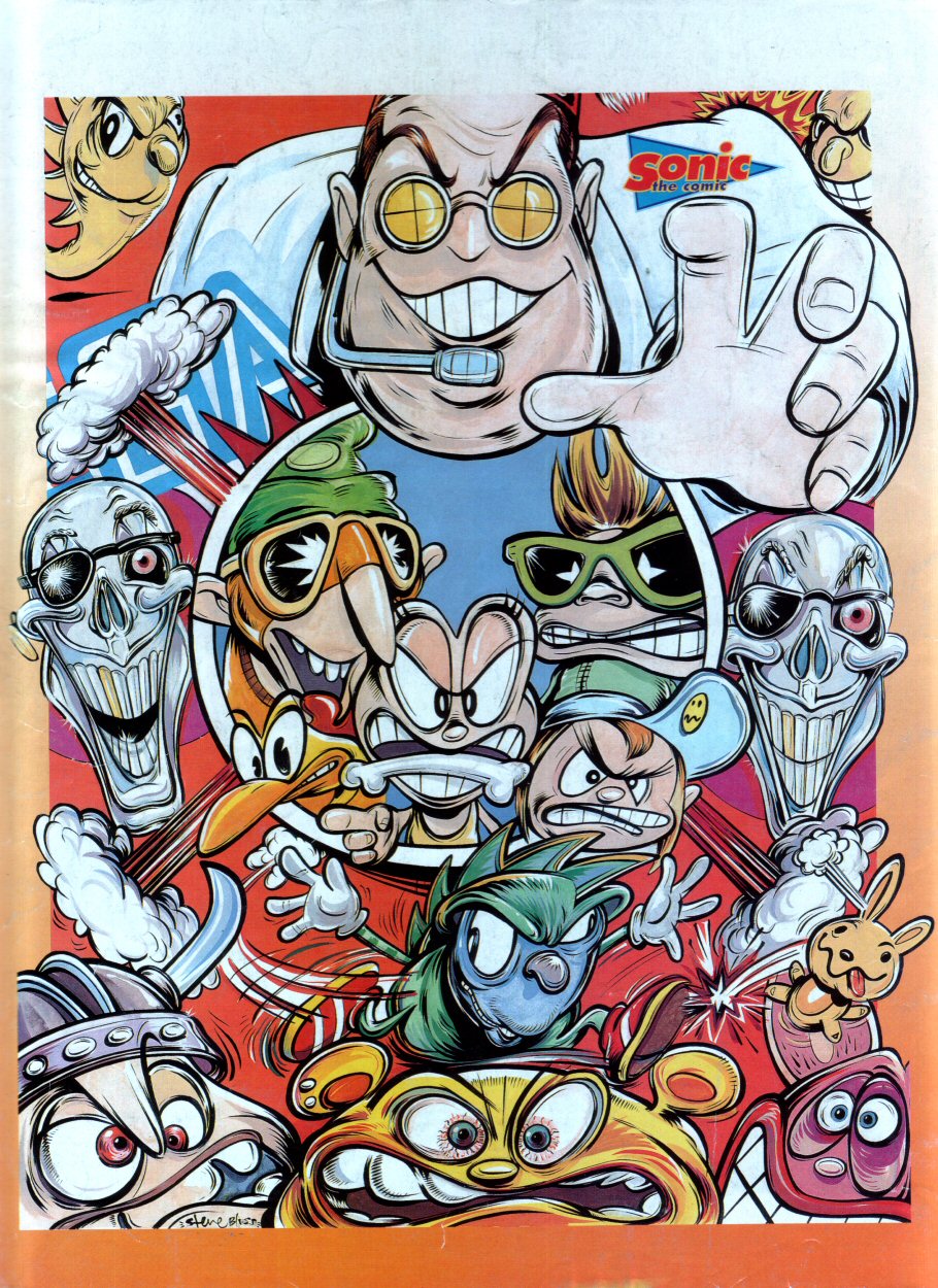 Read online Sonic the Comic comic -  Issue #29 - 32