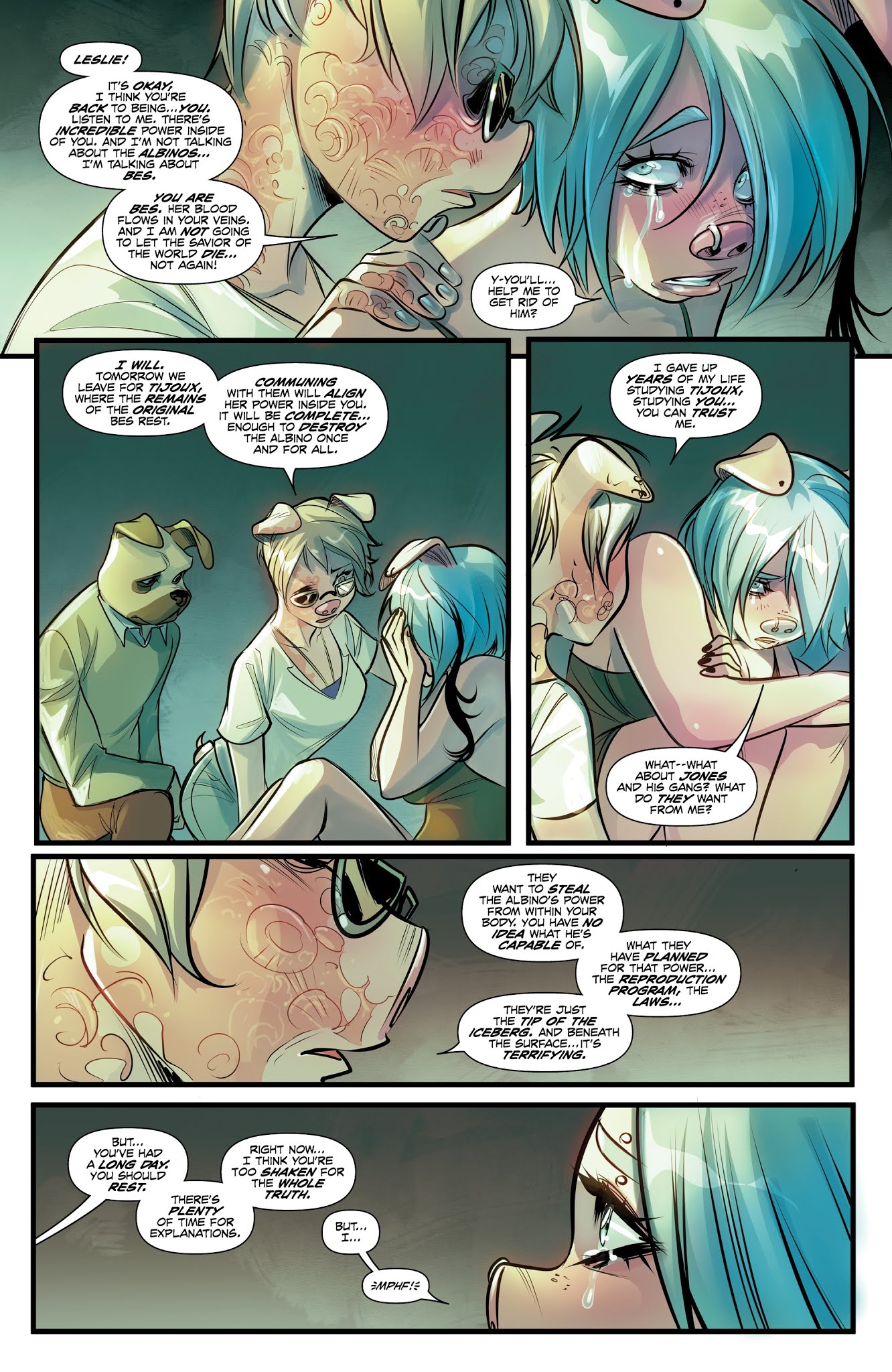 Read online Unnatural comic -  Issue #6 - 13