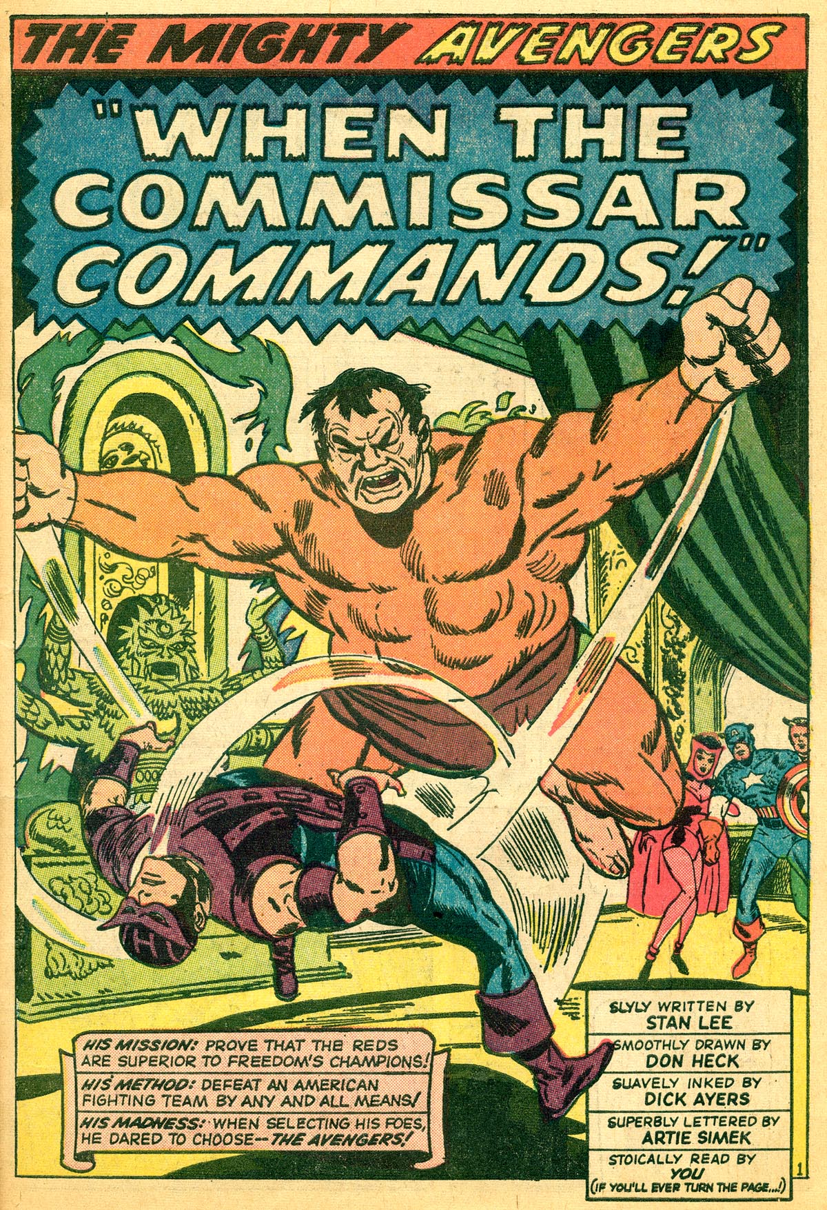 Read online The Avengers (1963) comic -  Issue #18 - 3