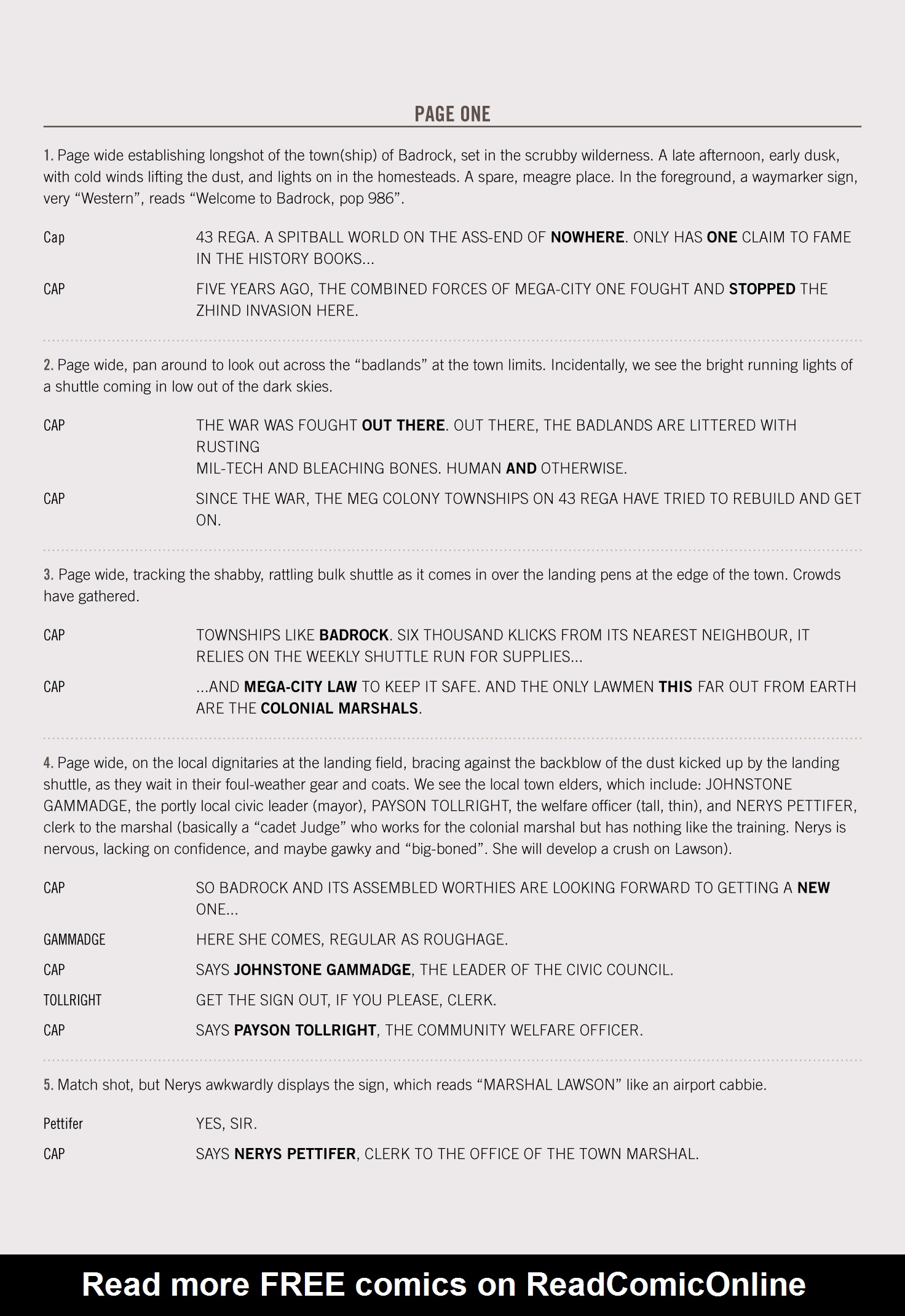 Read online 2000 AD Script Book comic -  Issue # TPB (Part 2) - 55