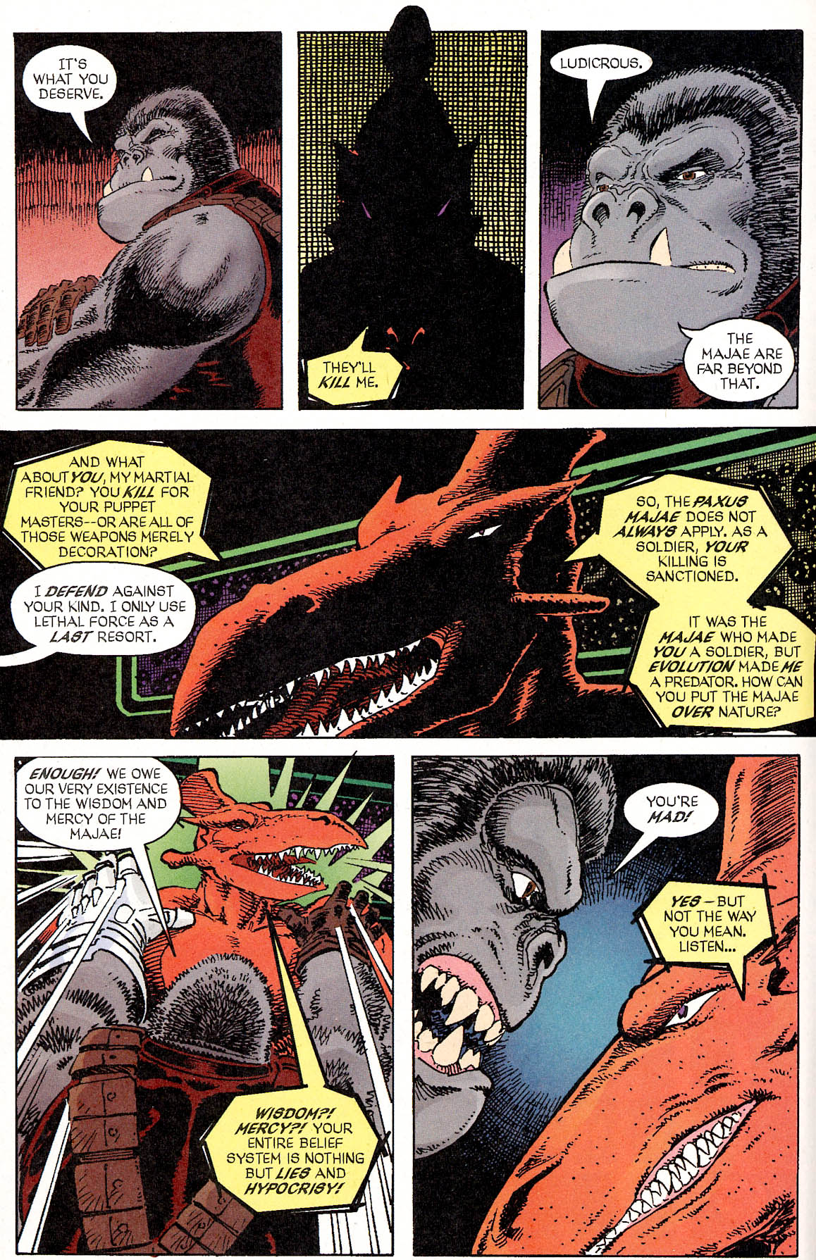 Read online Leonard Nimoy's Primortals (1996) comic -  Issue #7 - 7