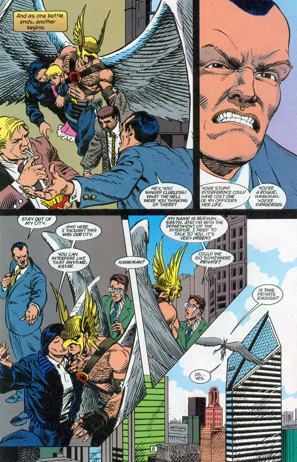 Read online Hawkman (1993) comic -  Issue #24 - 10