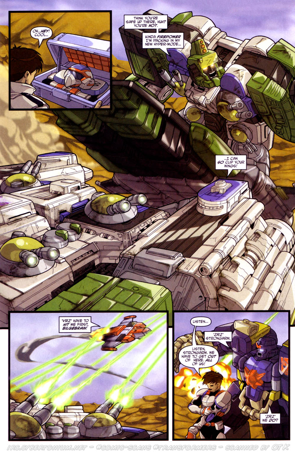 Read online Transformers Energon comic -  Issue #23 - 17