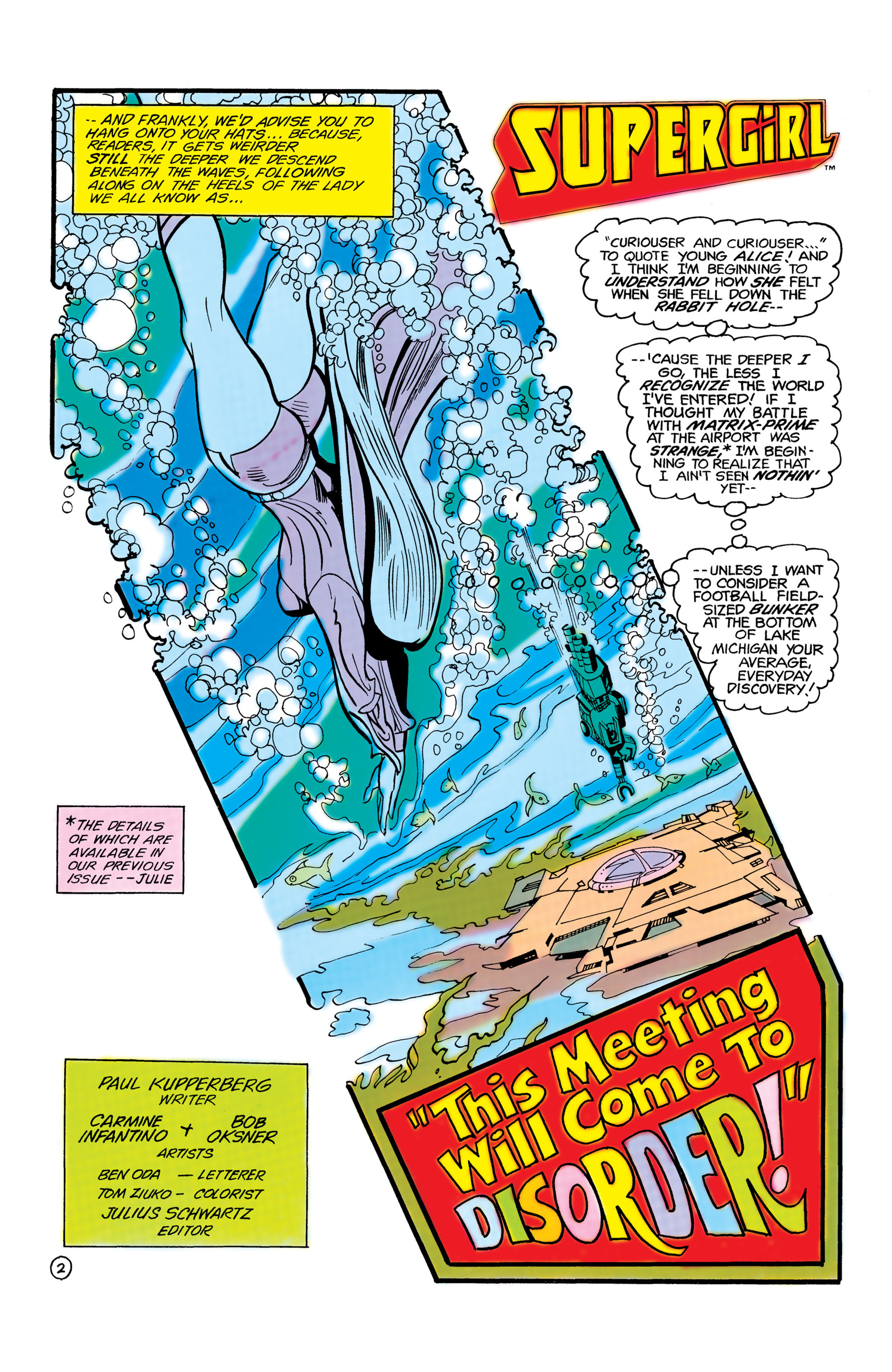 Read online Supergirl (1982) comic -  Issue #7 - 3