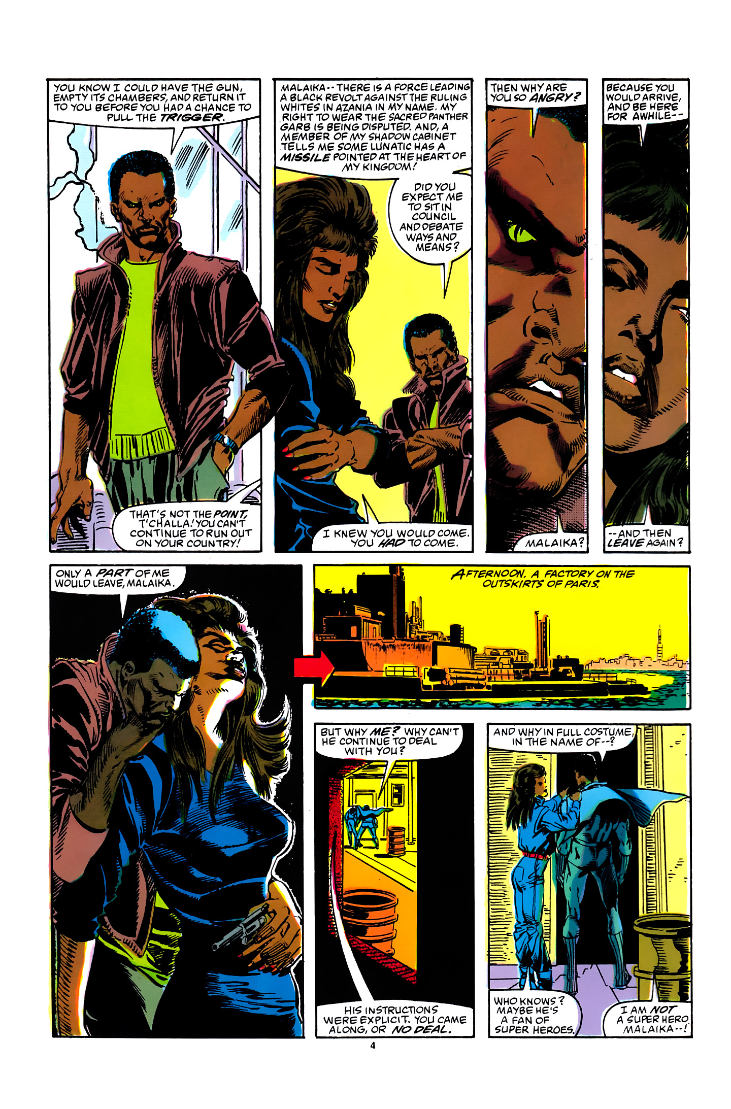 Read online Black Panther (1988) comic -  Issue #3 - 5