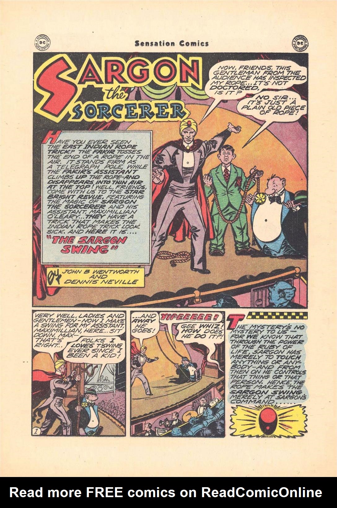 Read online Sensation (Mystery) Comics comic -  Issue #55 - 25