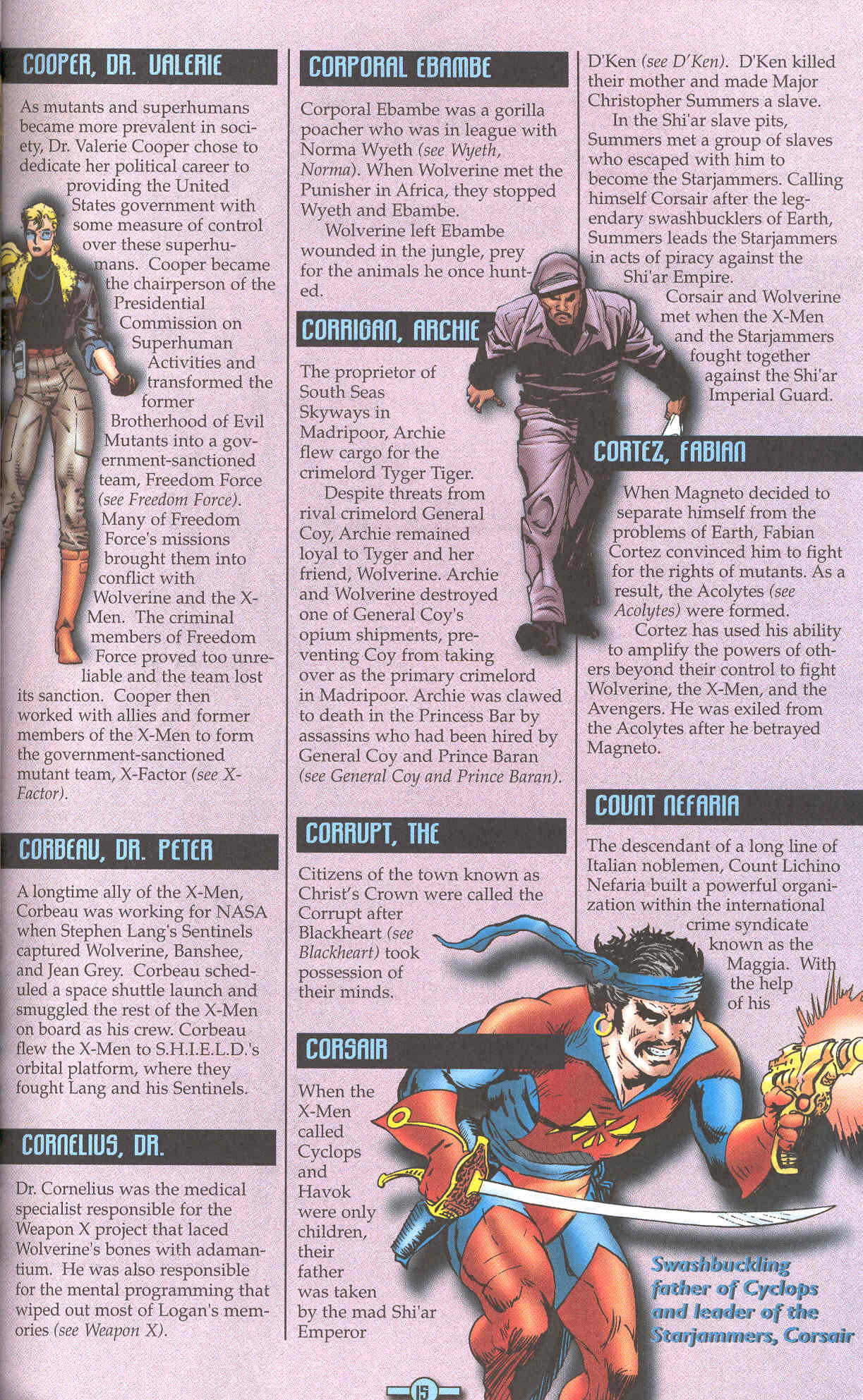 Read online Wolverine Encyclopedia comic -  Issue #1 - 19