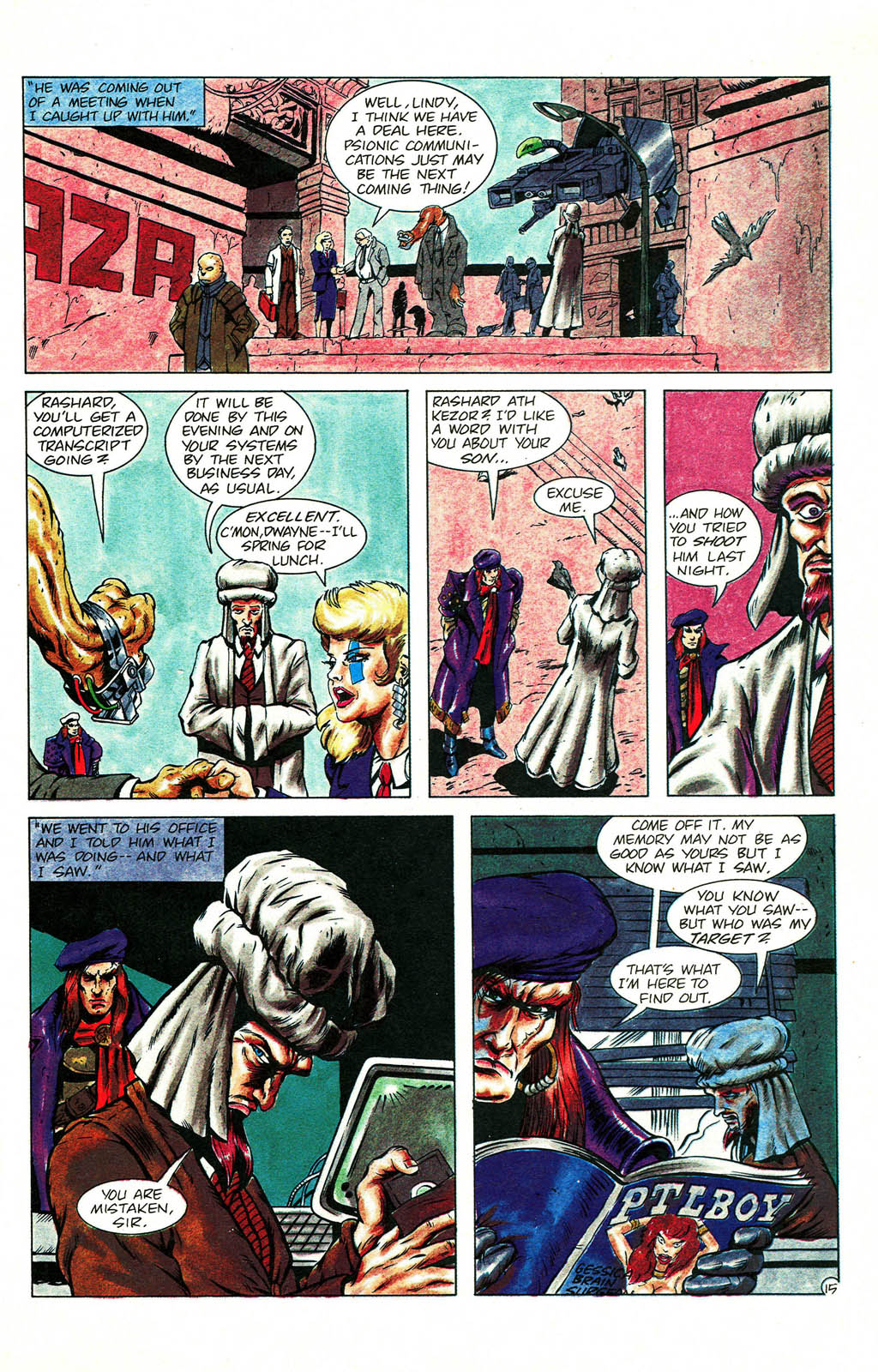 Read online Grimjack comic -  Issue #59 - 19