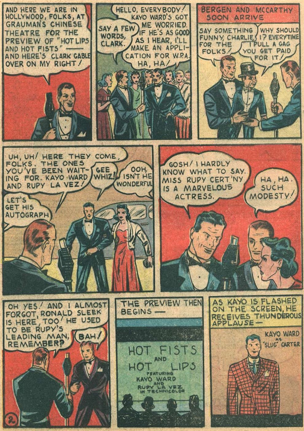 Read online Pep Comics comic -  Issue #8 - 56