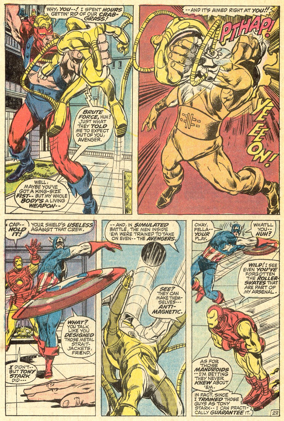 Read online The Avengers (1963) comic -  Issue #94 - 23