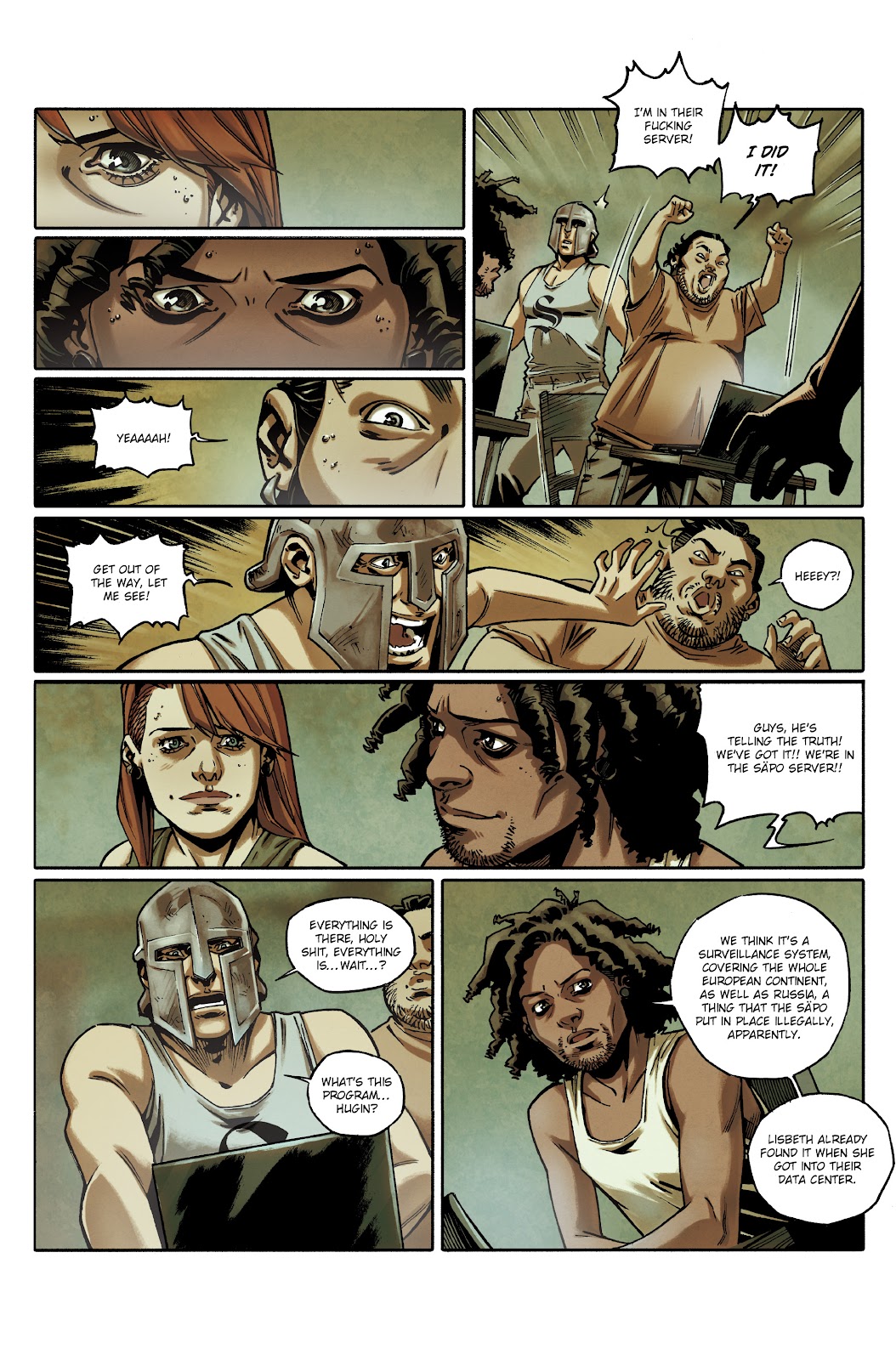 Millennium: The Girl Who Danced With Death issue 2 - Page 39