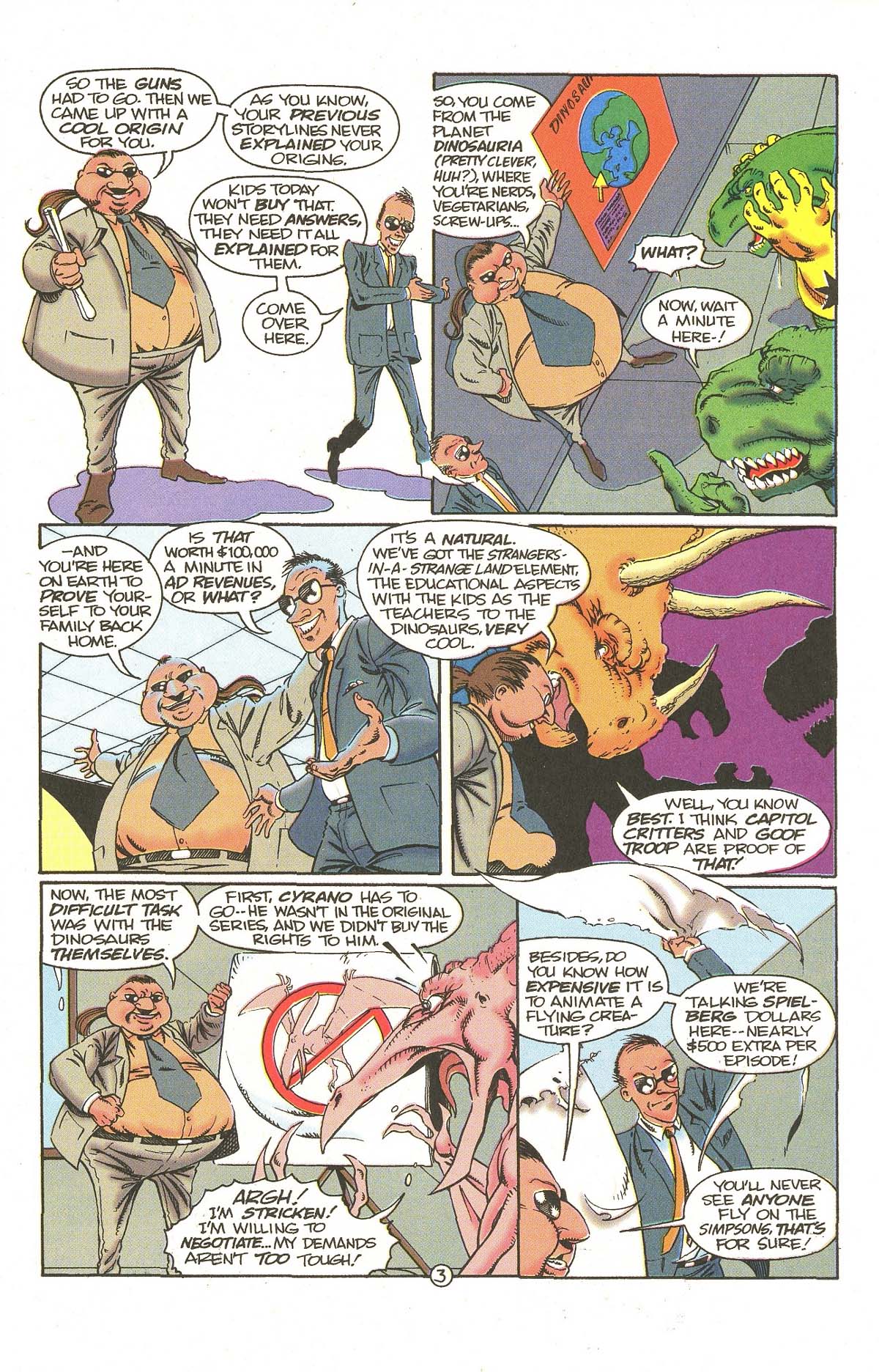Read online Dinosaurs For Hire comic -  Issue #5 - 5