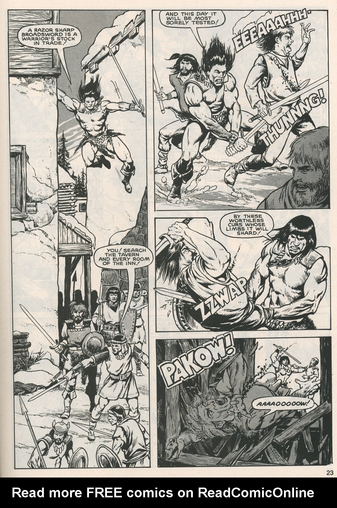 Read online The Savage Sword Of Conan comic -  Issue #118 - 22