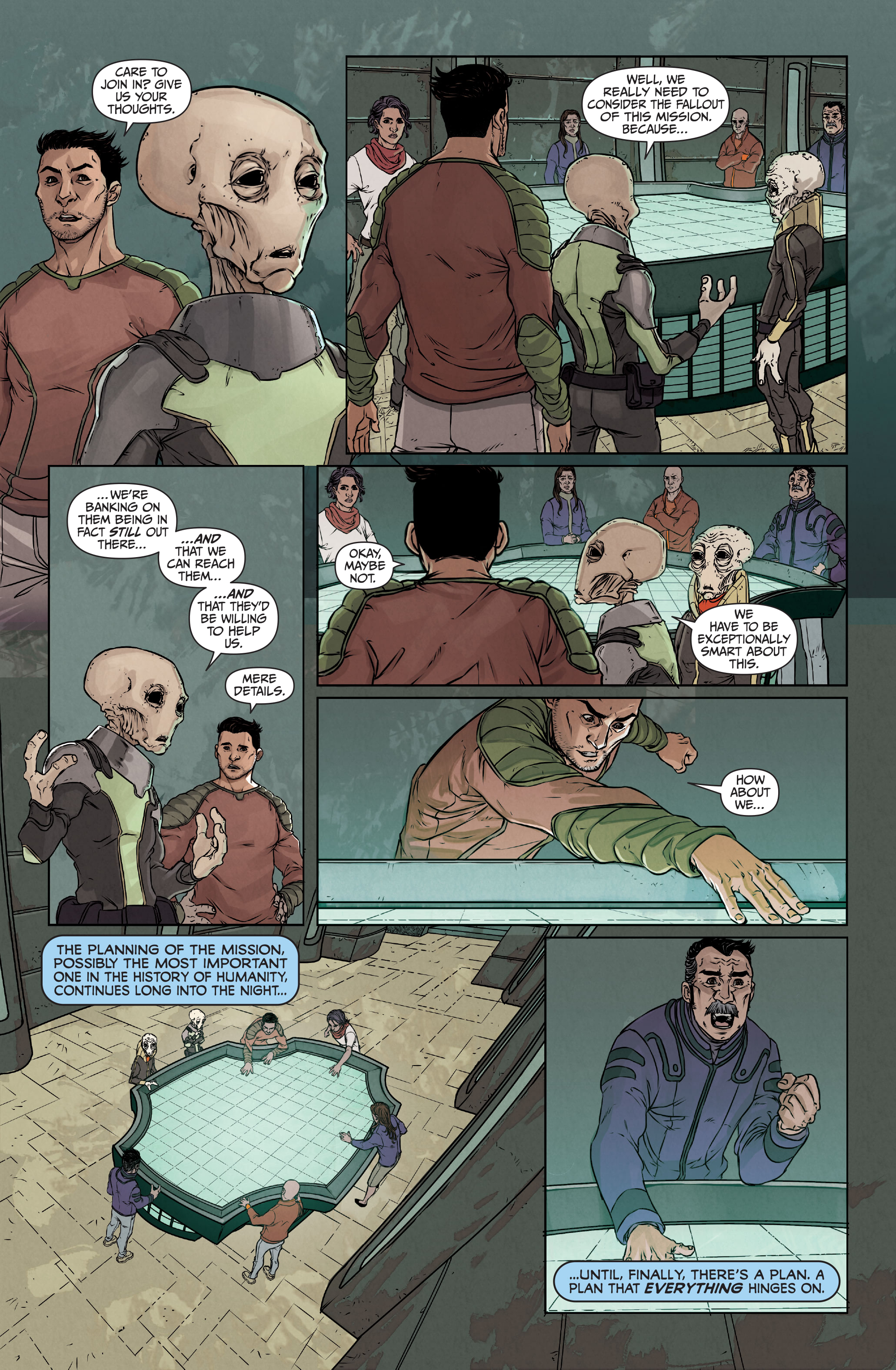 Read online Exilium comic -  Issue #1 - 19