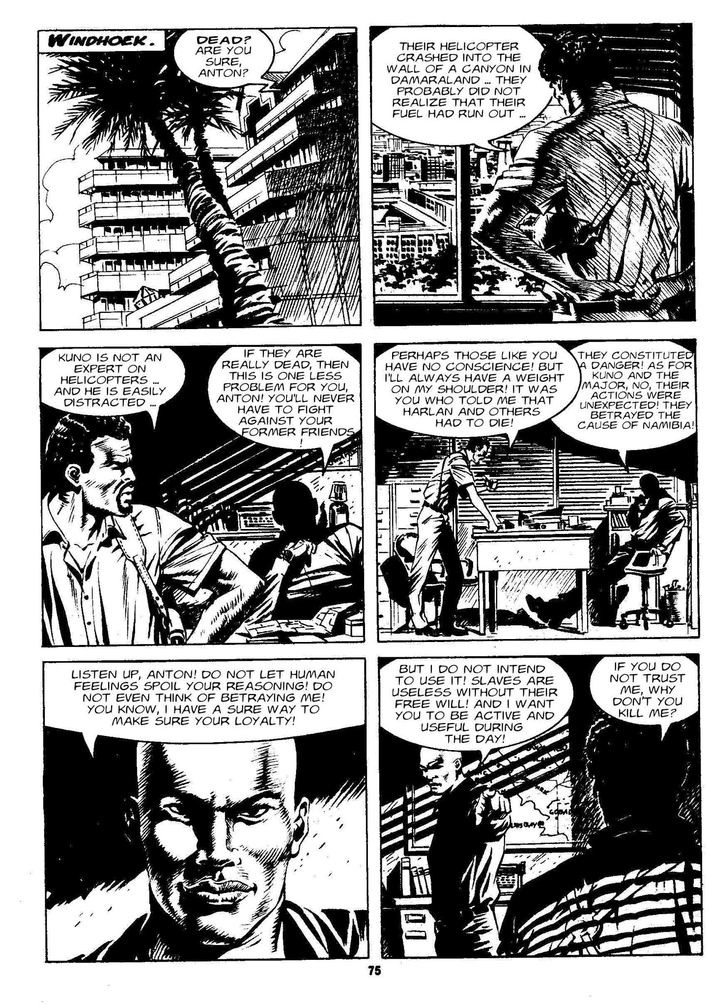 Read online Dampyr (2000) comic -  Issue #7 - 76