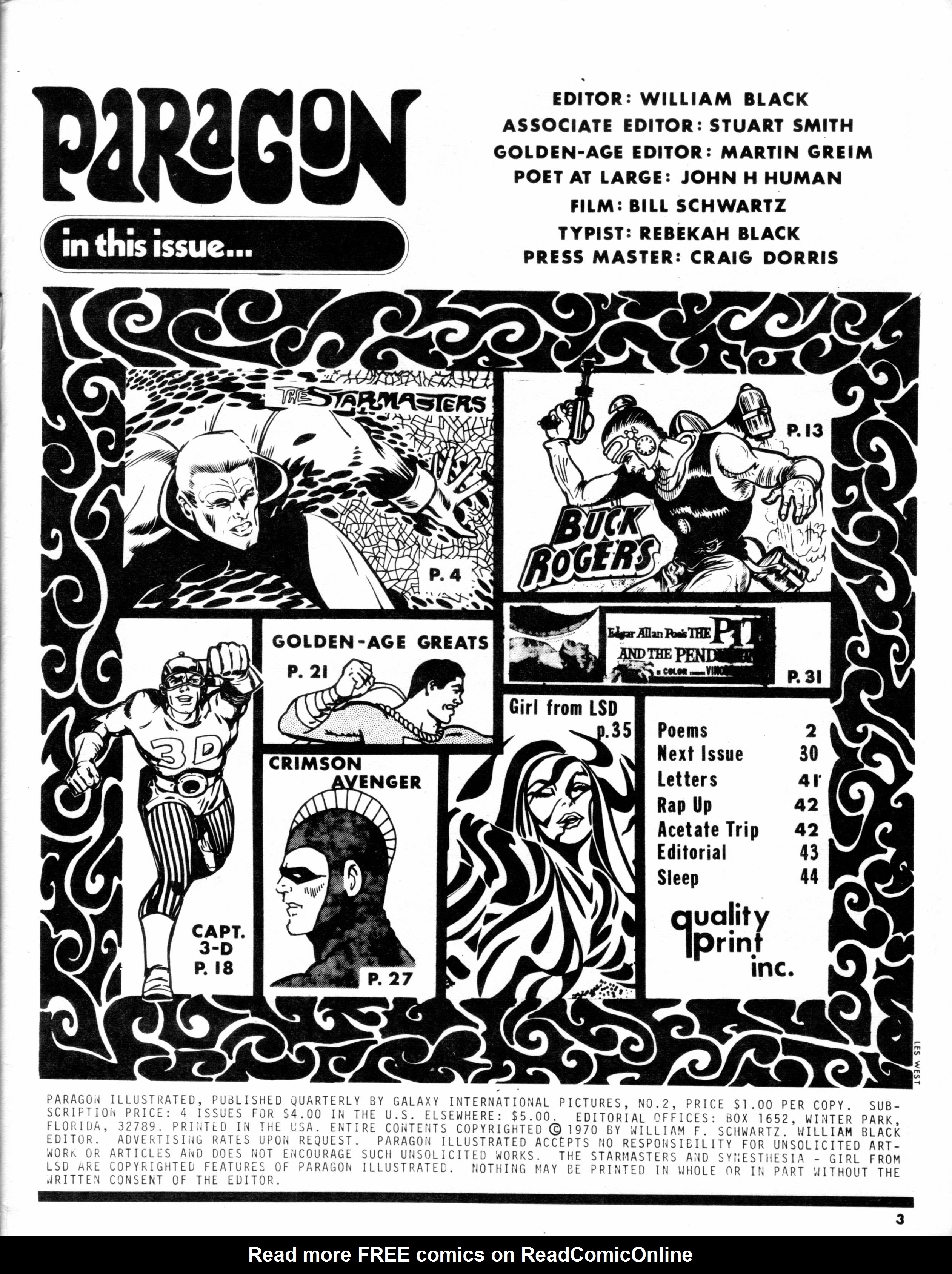 Read online Paragon Illustrated (1969) comic -  Issue #2 - 3