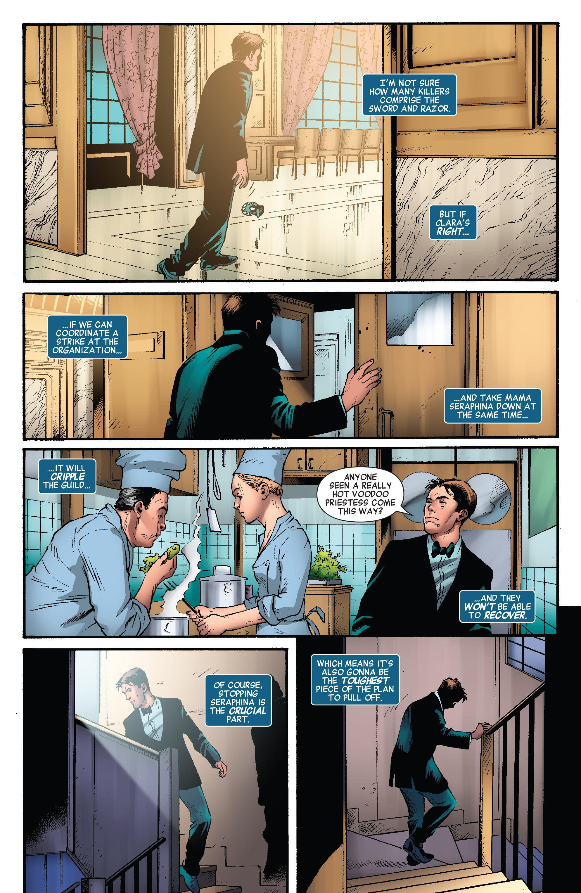 Read online Castle: Unholy Storm comic -  Issue # TPB - 96