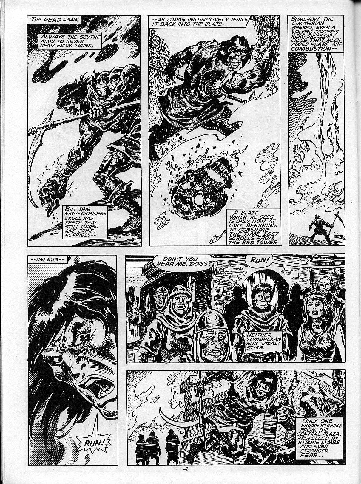 Read online The Savage Sword Of Conan comic -  Issue #204 - 44