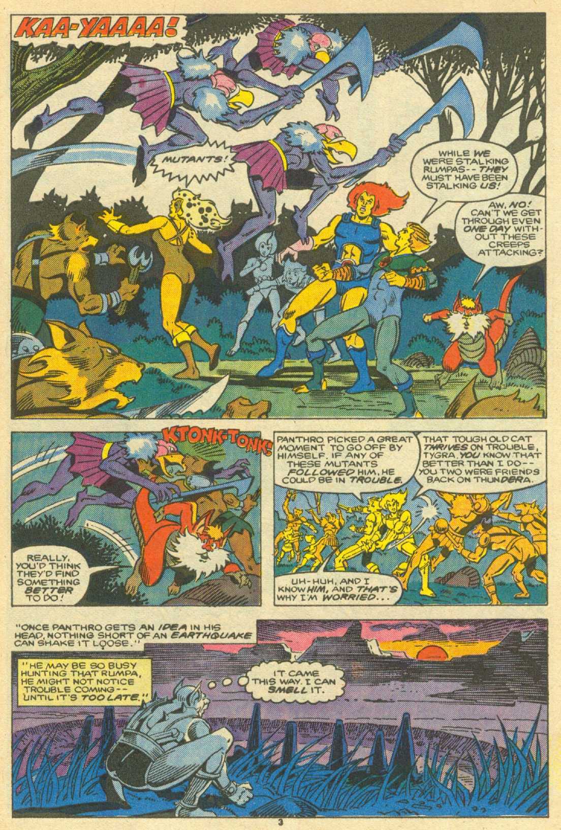 Read online ThunderCats (1985) comic -  Issue #10 - 4
