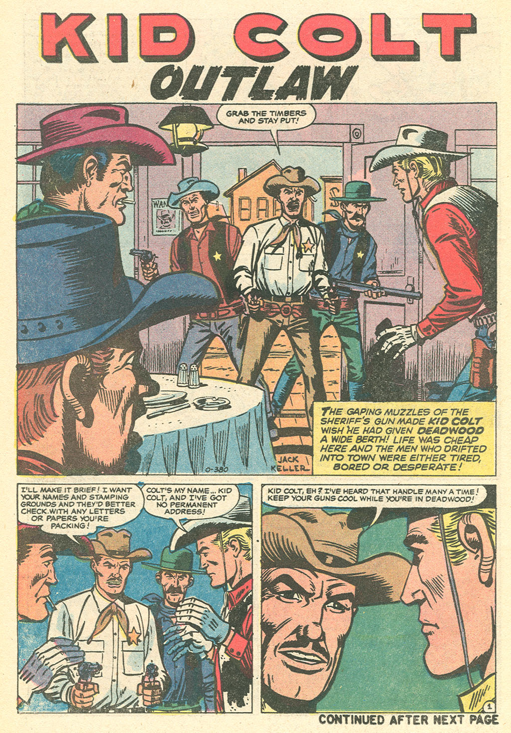 Read online Kid Colt Outlaw comic -  Issue #151 - 14