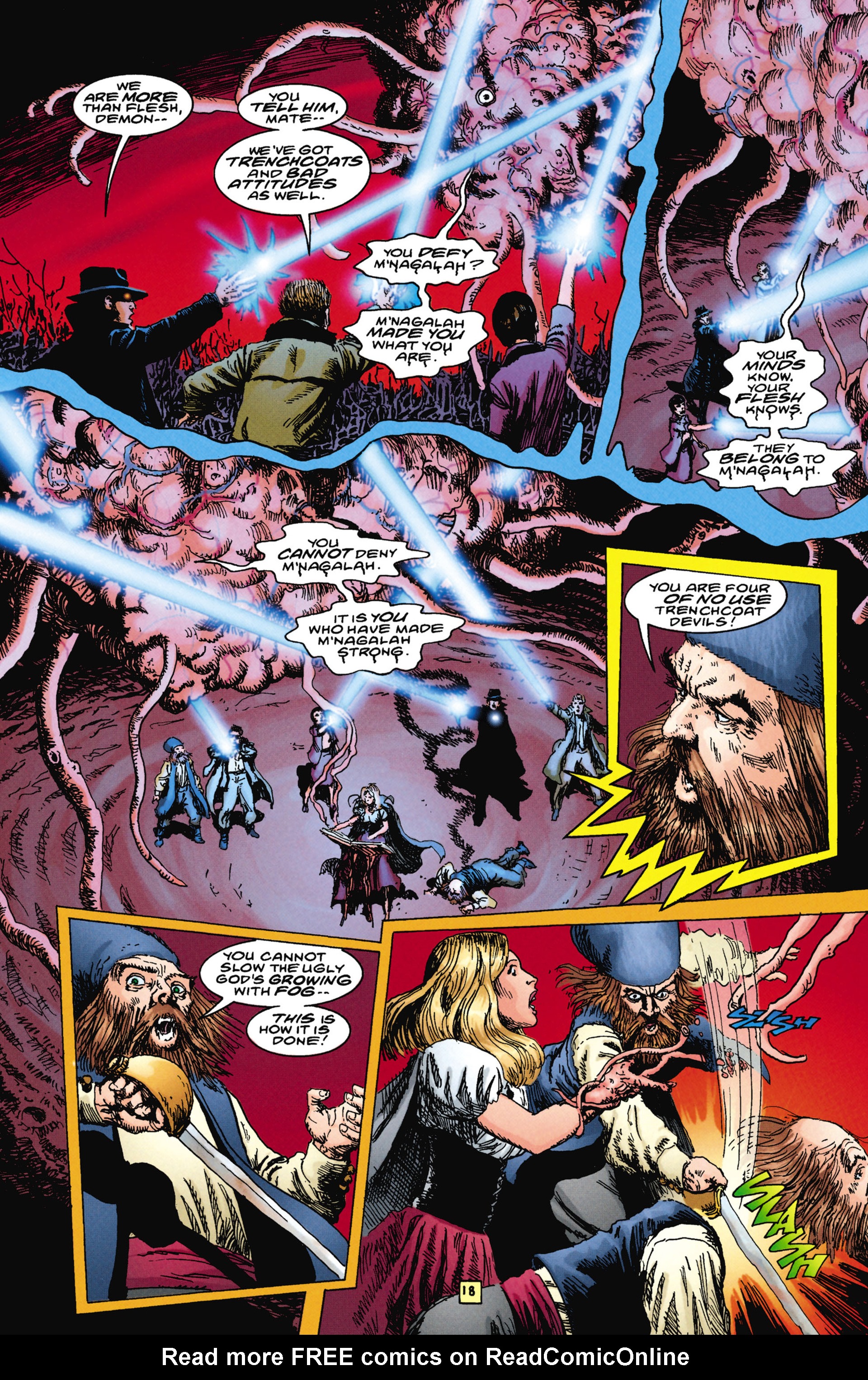 Read online The Trenchcoat Brigade comic -  Issue #4 - 17