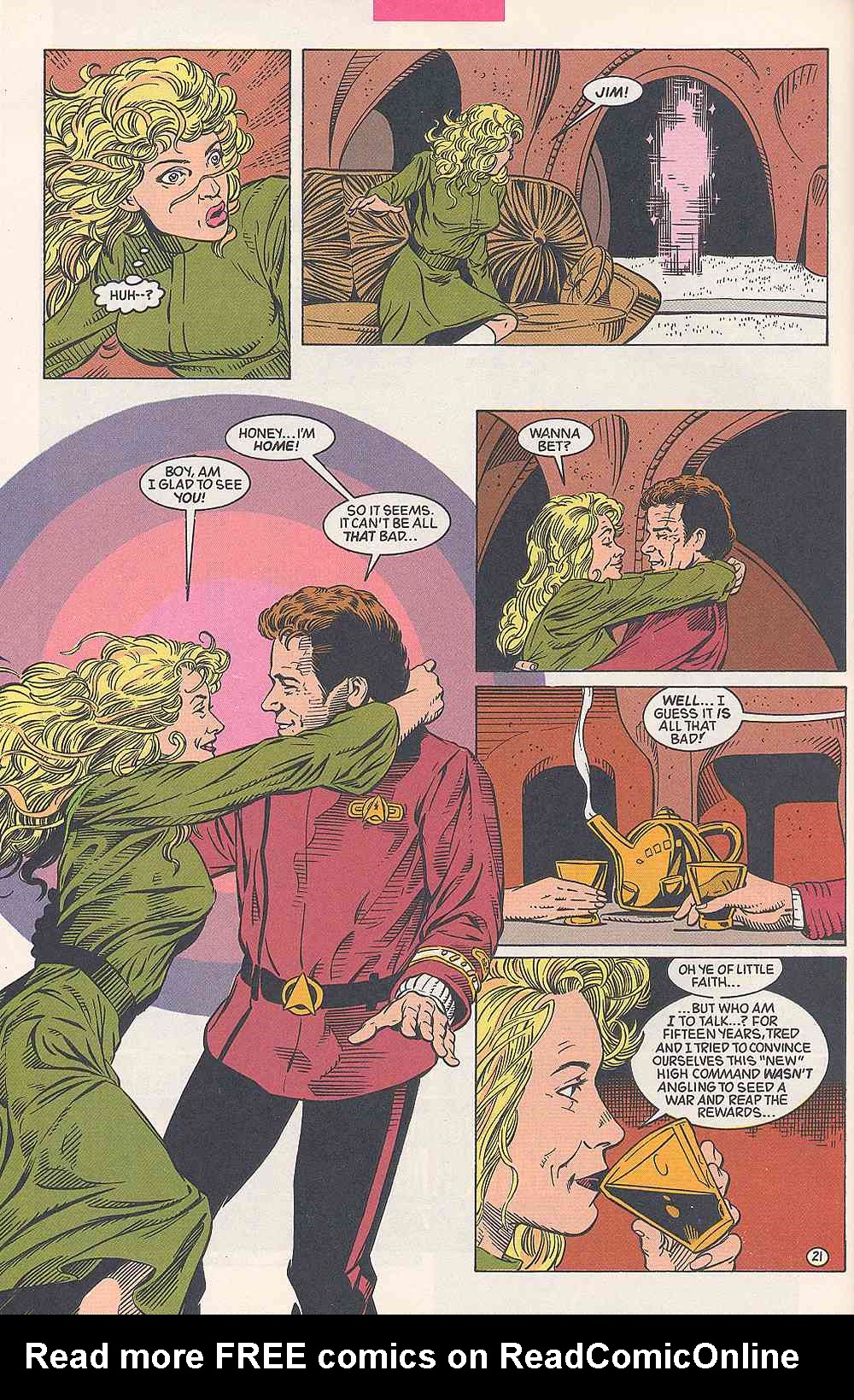 Read online Star Trek (1989) comic -  Issue #28 - 26