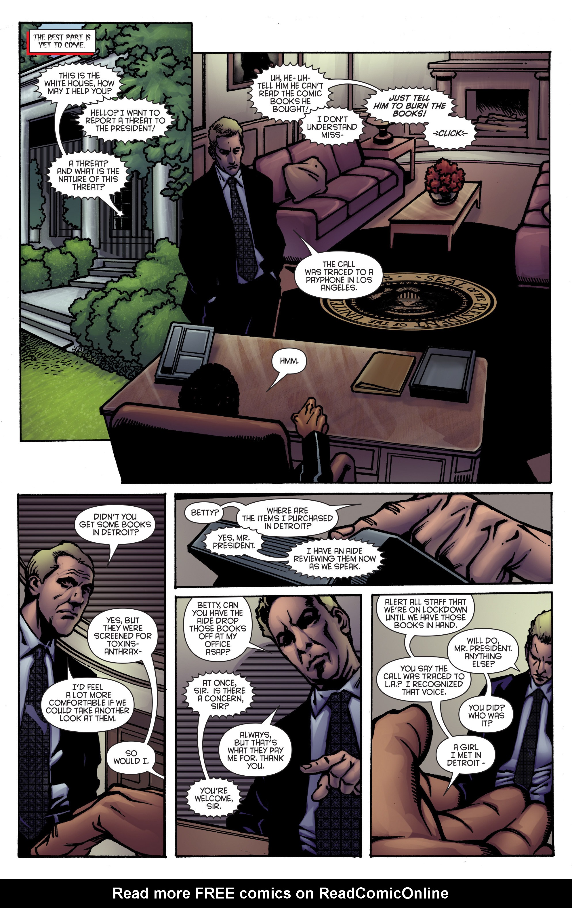 Read online Army of Darkness: Ash Saves Obama comic -  Issue #4 - 9