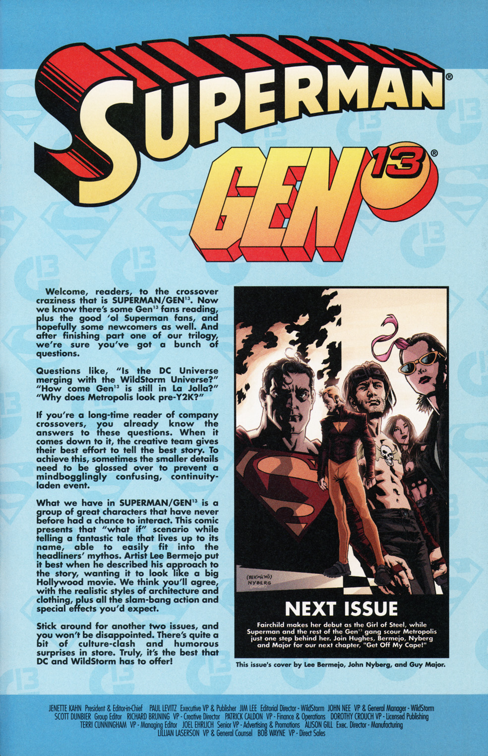 Read online Superman/Gen13 comic -  Issue #1 - 23