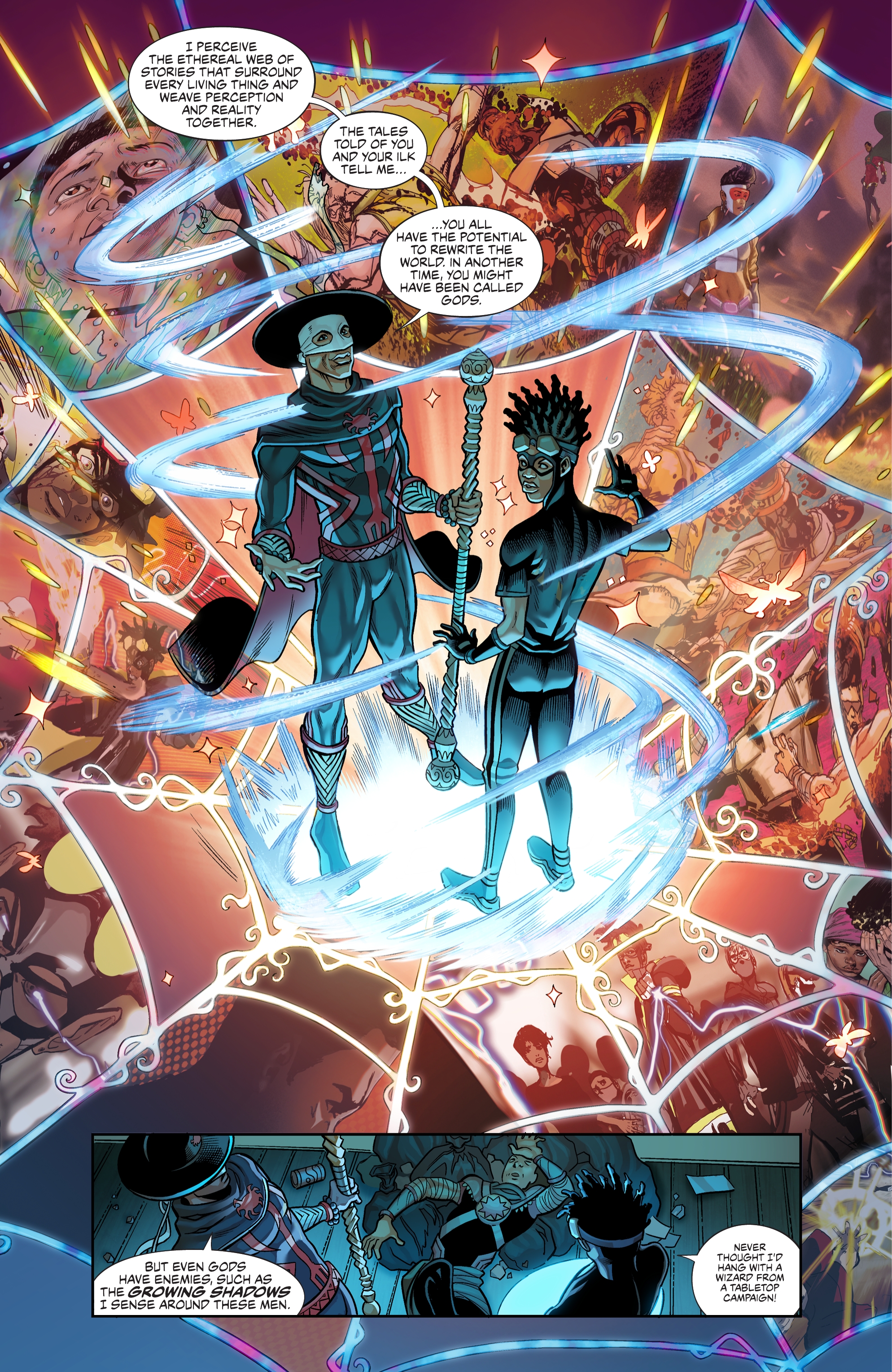 Read online Static Team-Up: Anansi comic -  Issue # Full - 12