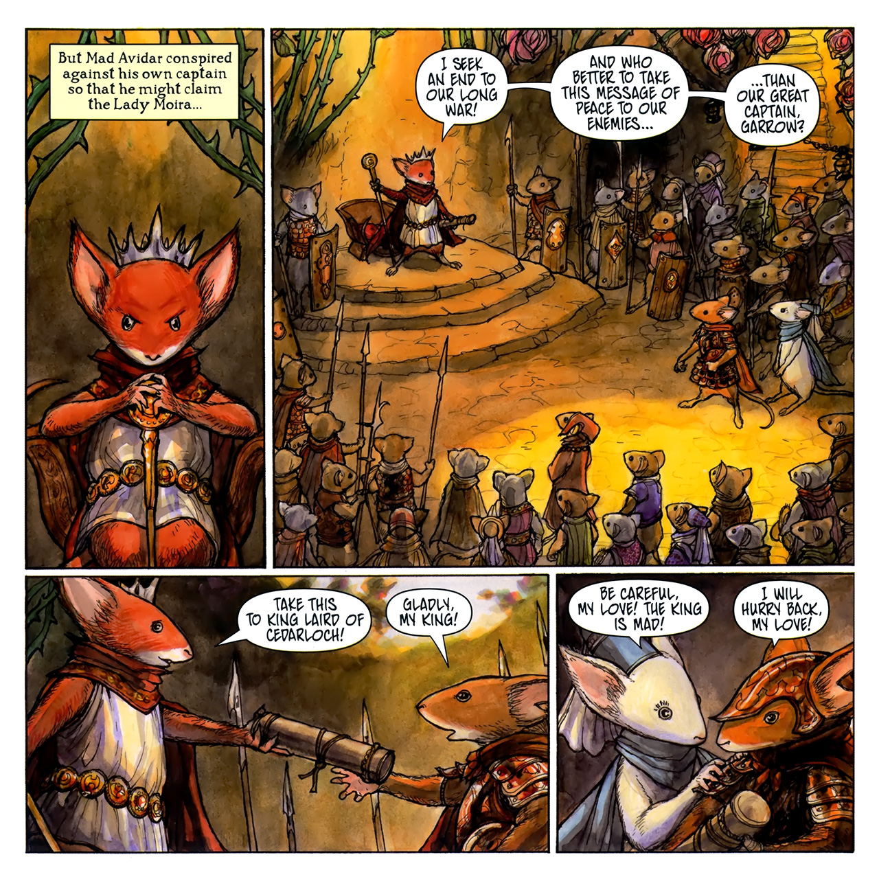 Read online Mouse Guard: Legends of the Guard comic -  Issue #4 - 19