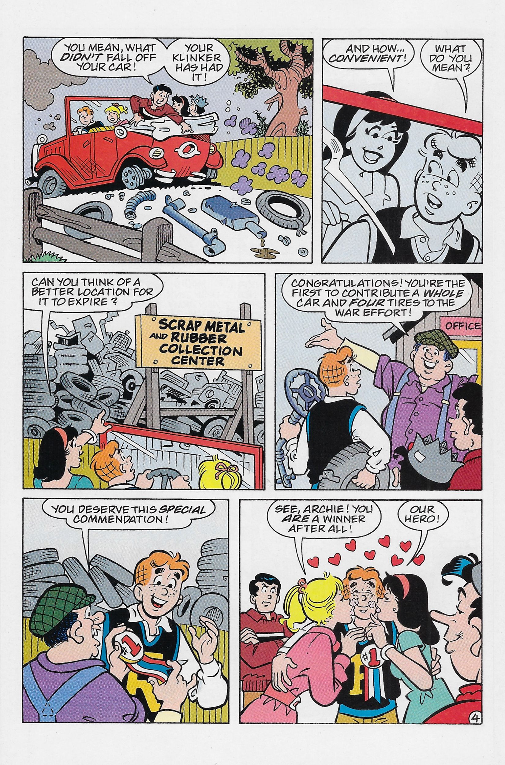 Read online Archie & Friends A Timely Tale comic -  Issue # Full - 6