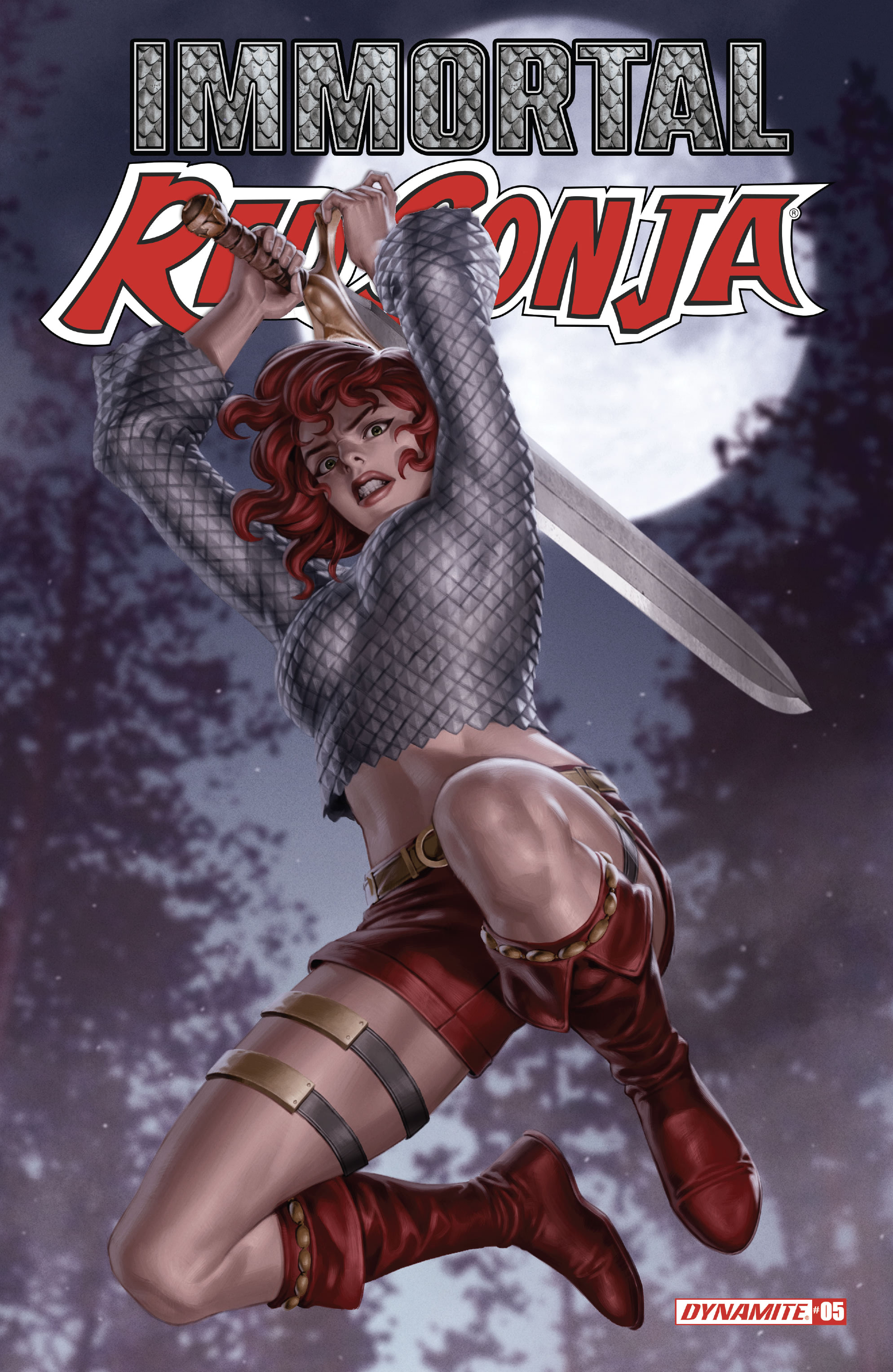 Read online Immortal Red Sonja comic -  Issue #5 - 2