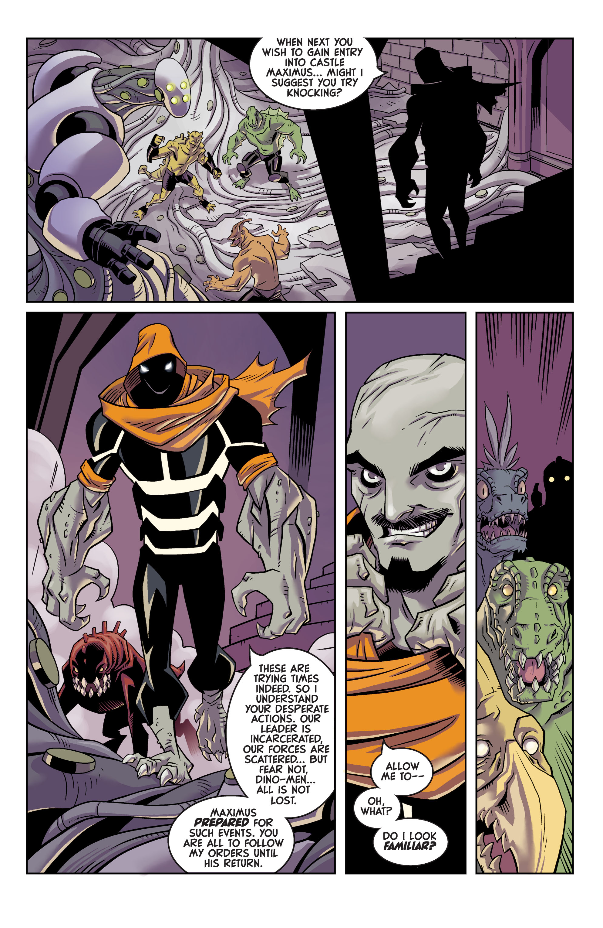 Read online Super Dinosaur (2011) comic -  Issue #7 - 8