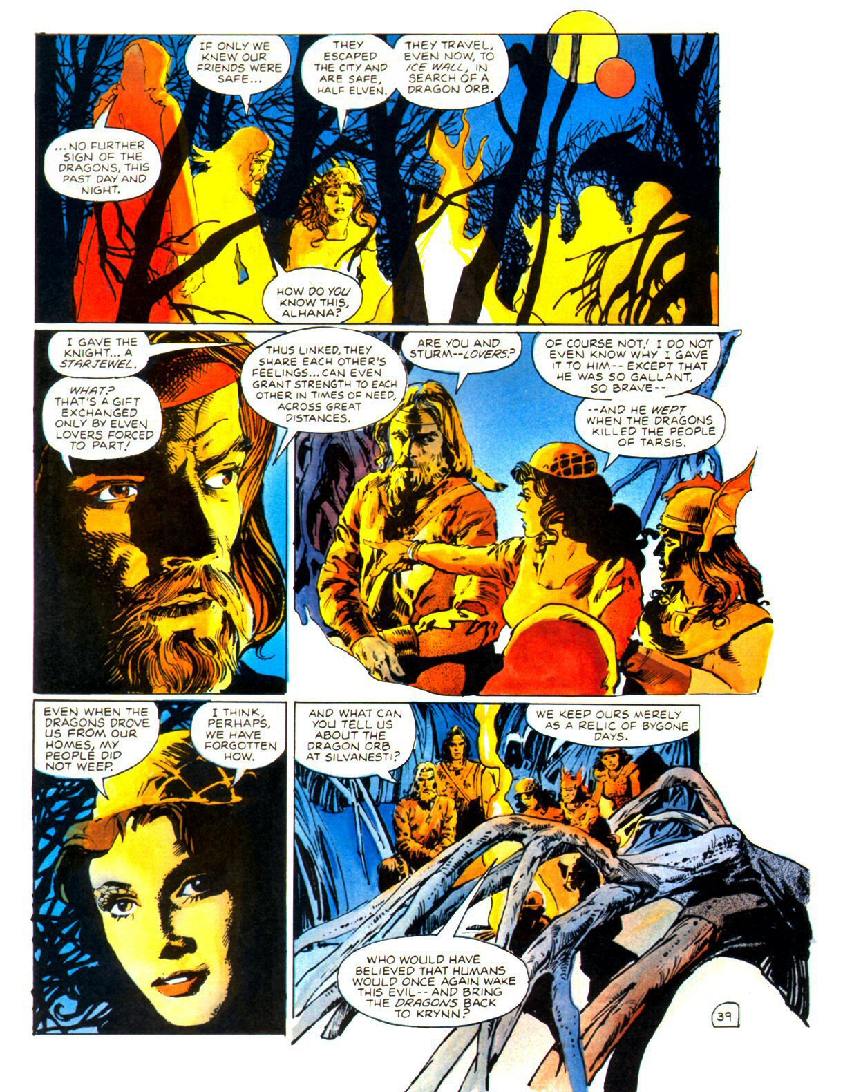 Read online Dragonlance Saga comic -  Issue #3 - 42