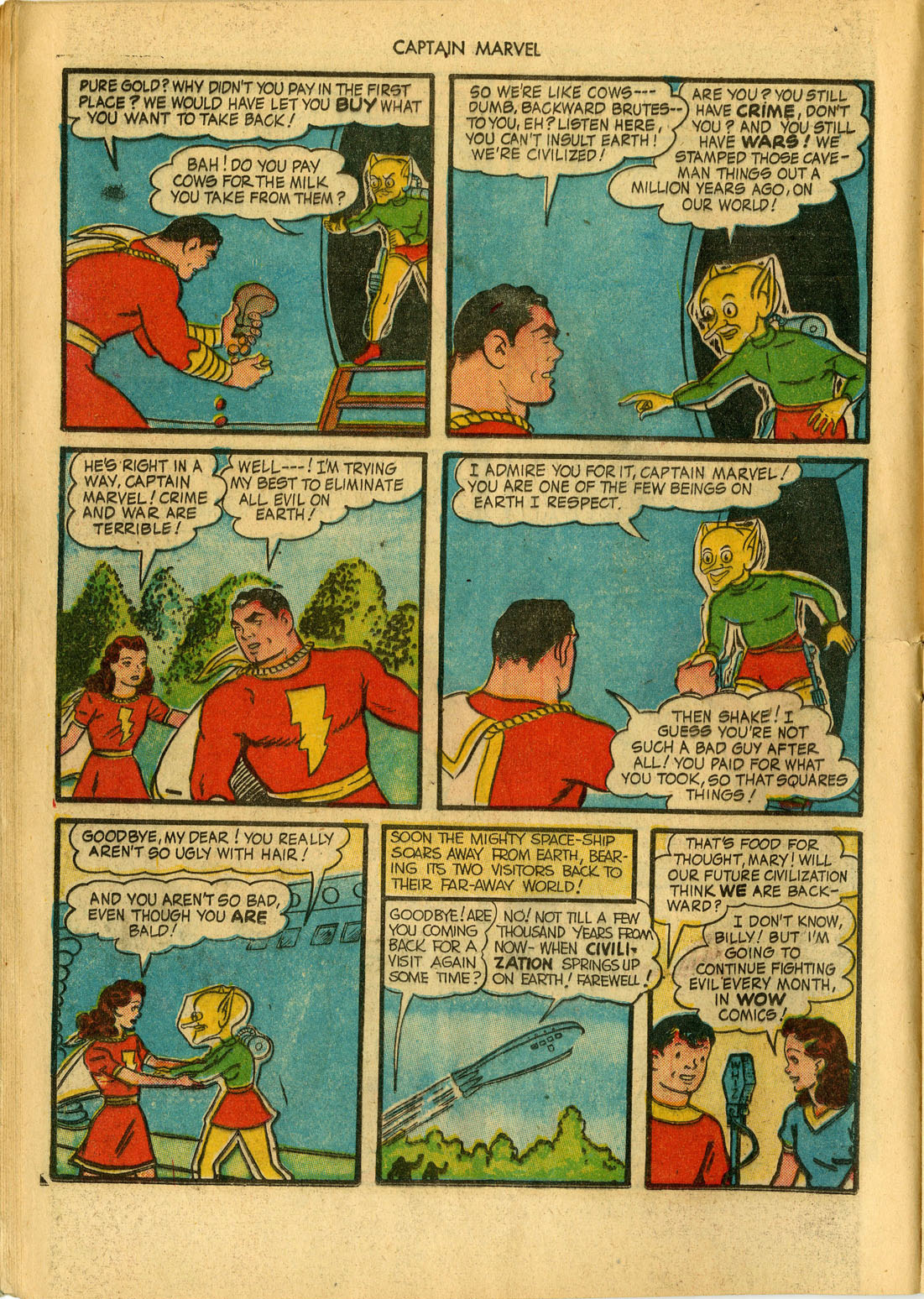 Read online Captain Marvel Adventures comic -  Issue #37 - 24